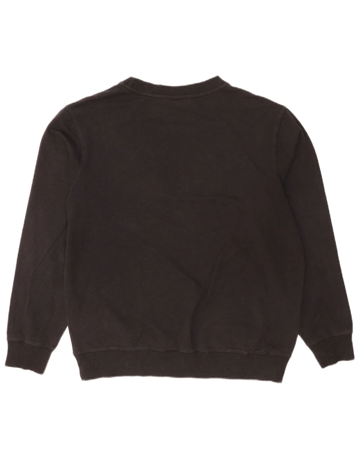Fila Mens Graphic Sweatshirt Jumper Large Black Cotton - Image 2