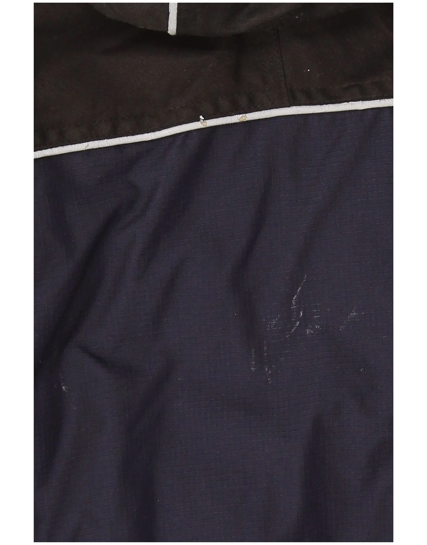 Fila Mens Hooded Ski Jacket UK 38 Medium Navy Blue Colourblock Nylon Sports - Image 3