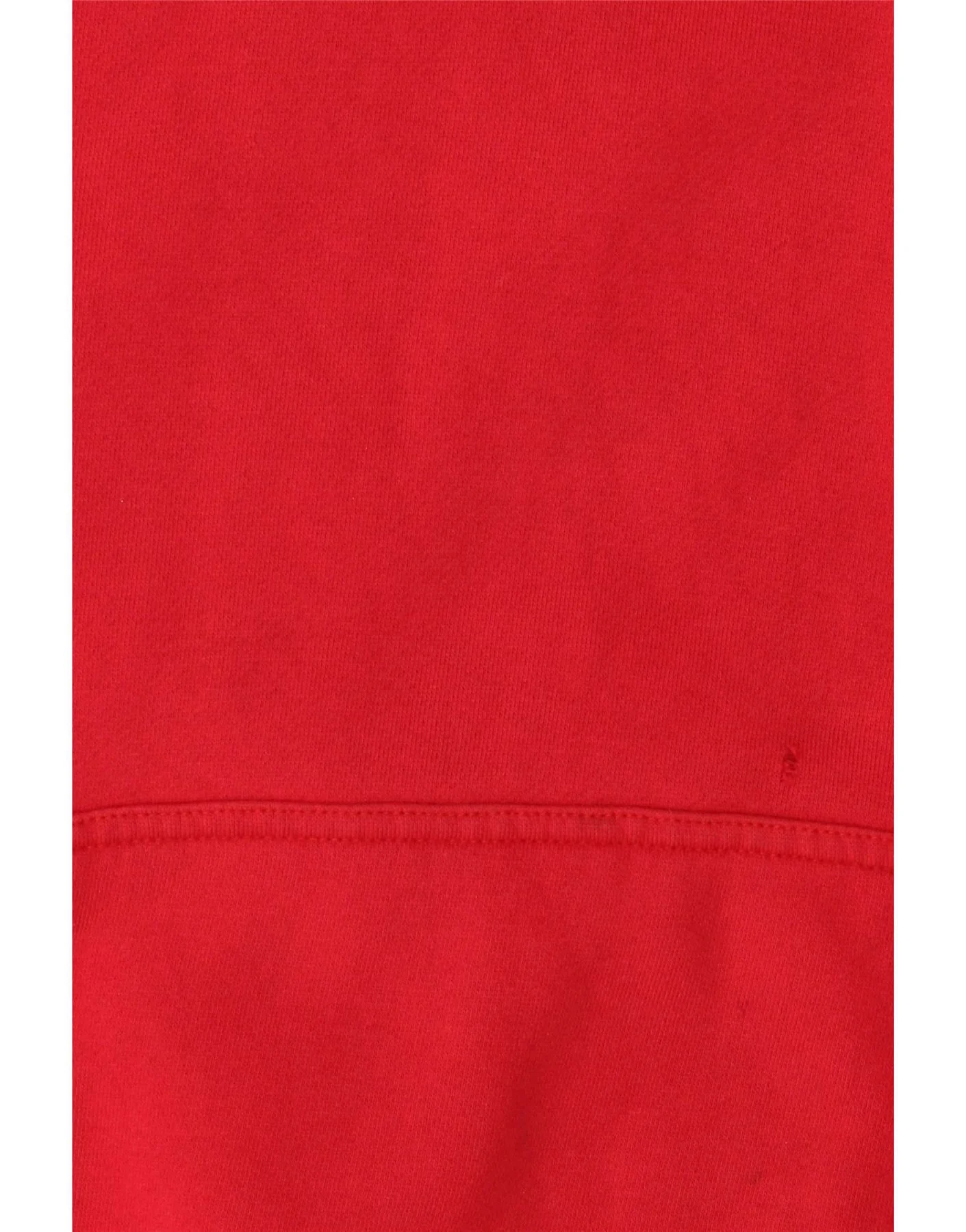 Fila Mens Hoodie Jumper 2XL Red Cotton - Image 4