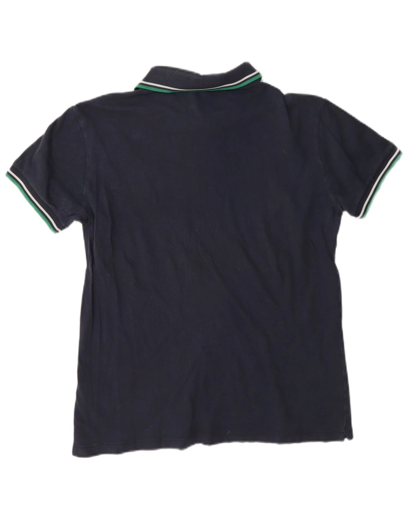 Fred Perry Mens Light and Stretch Polo Shirt Medium Navy Blue Cotton - Image 2
