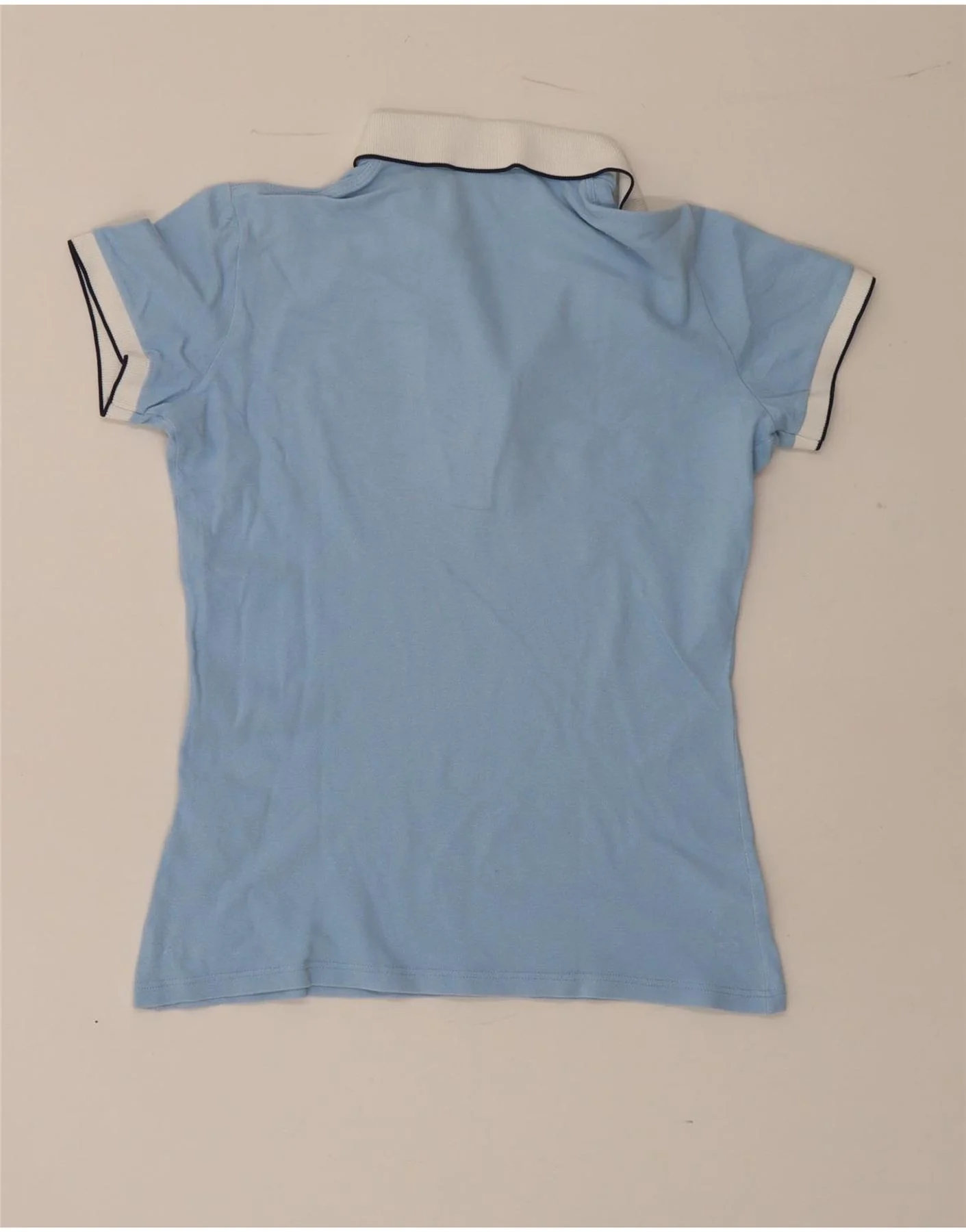 Fred Perry Womens Polo Shirt Medium Blue Cotton Sports - Image 2