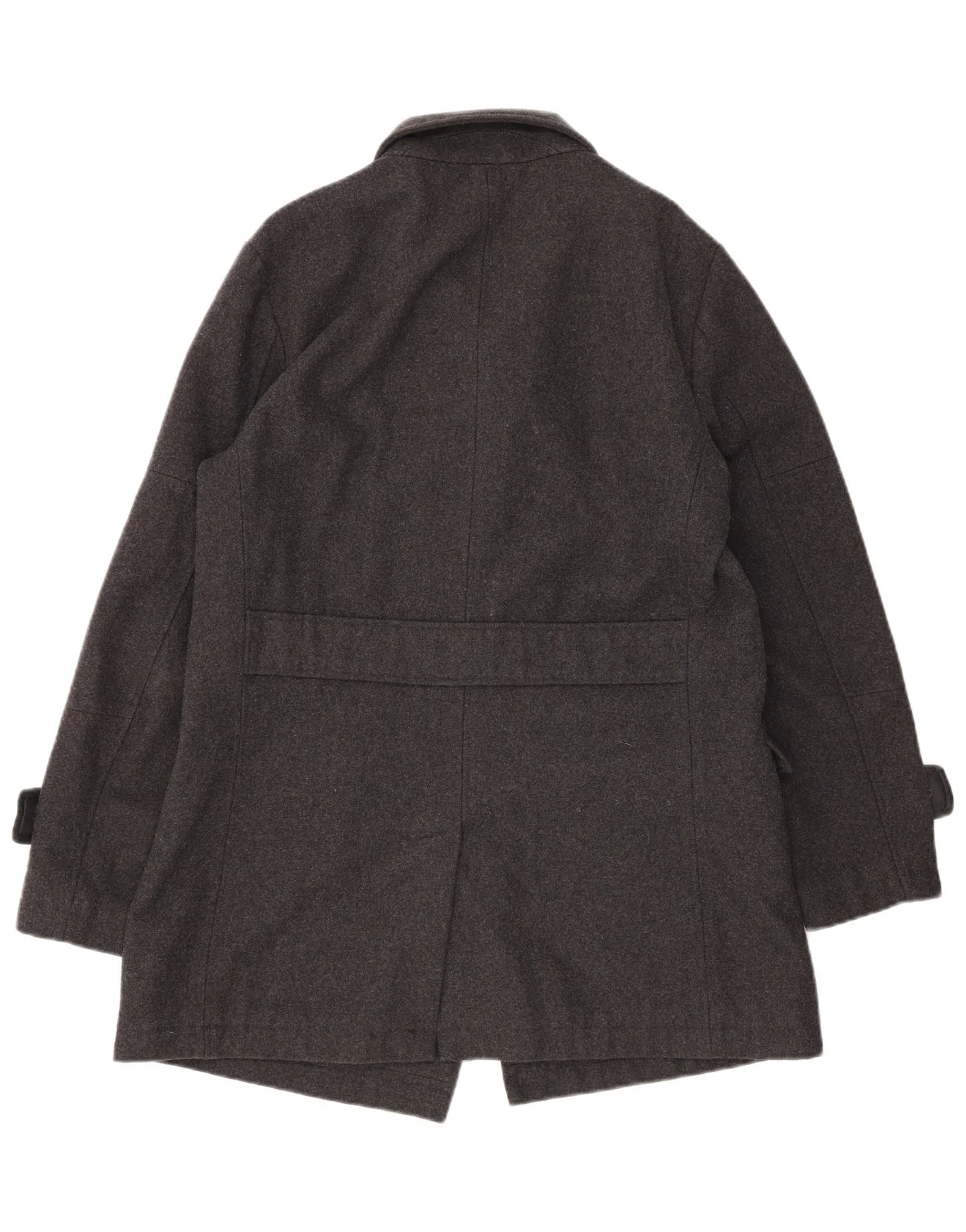 French Connection Mens Pea Coat UK 38 Medium Grey - Image 2