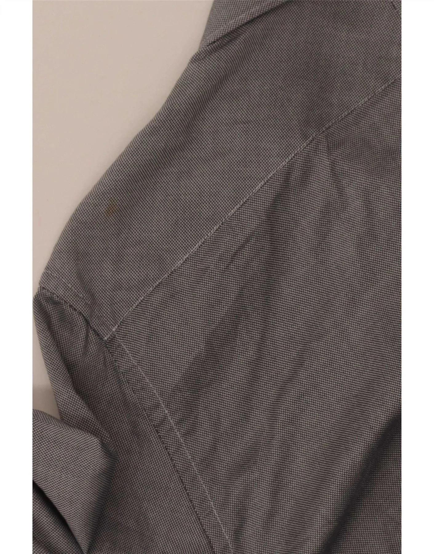 French Connection Mens Shirt Medium Grey Cotton - Image 3