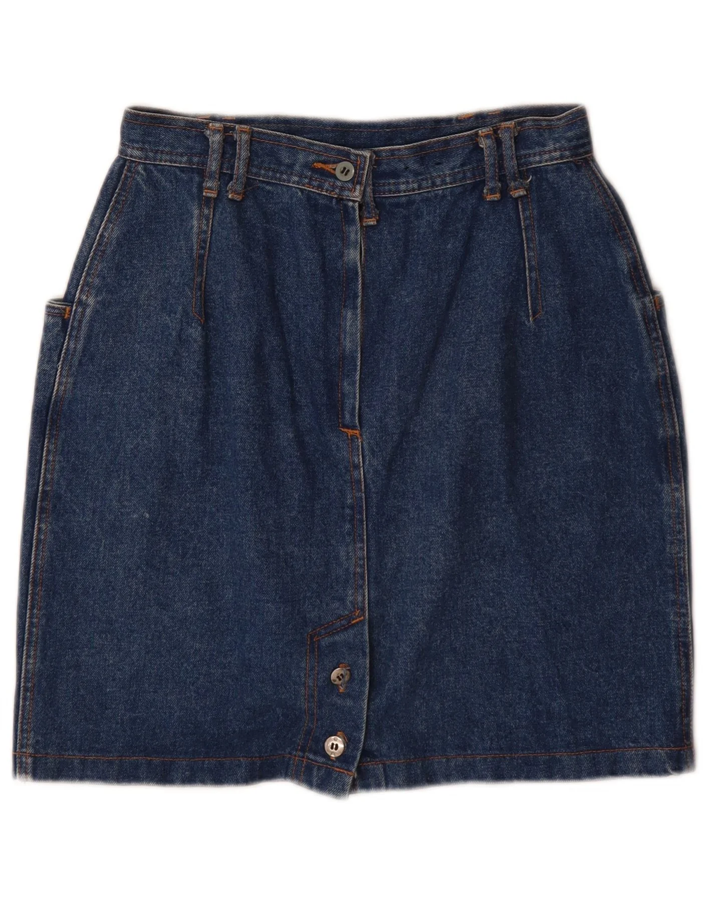 French Connection Womens Denim Skirt W26 Small Blue - Image 2