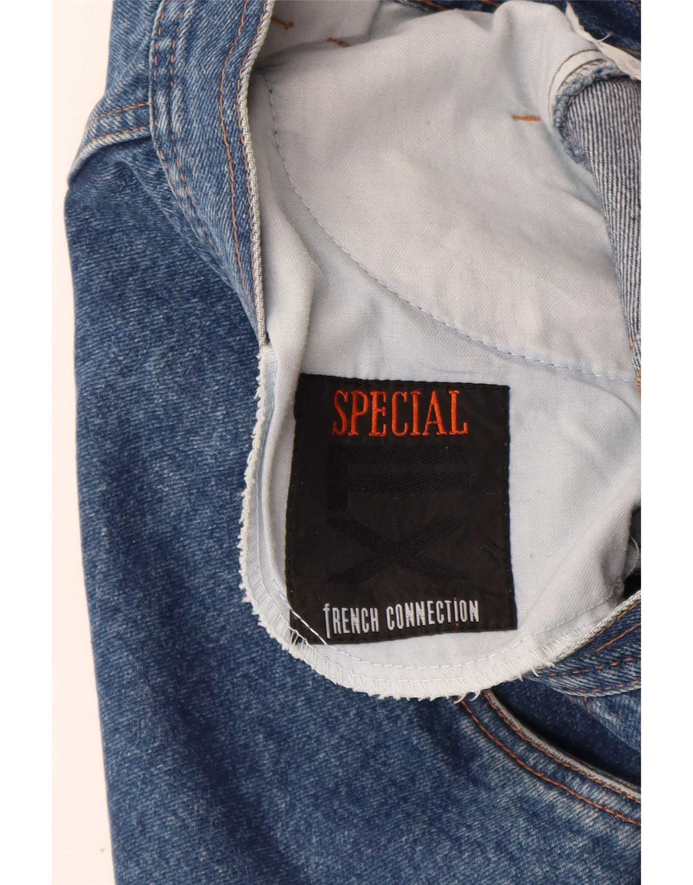 French Connection Womens Denim Skirt W26 Small Blue - Image 3