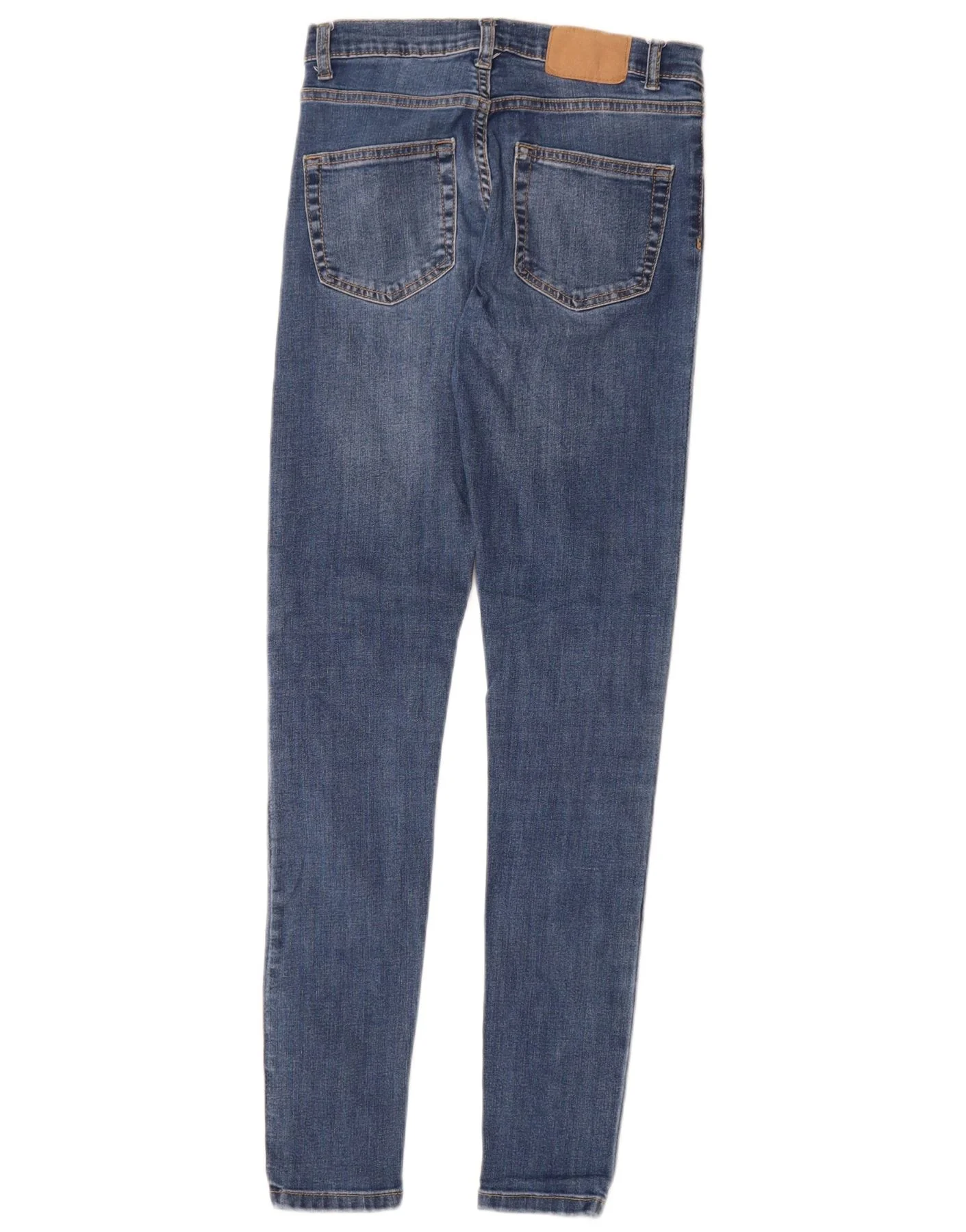 French Connection Womens Skinny Jeans UK 8 Small W27 L30 Blue Cotton - Image 2