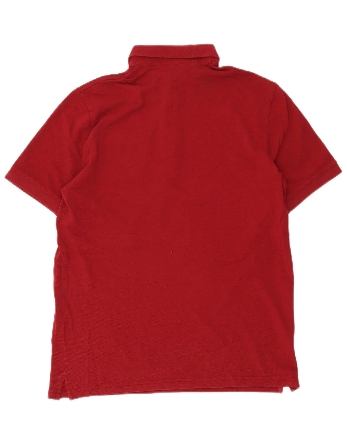 G-Star Mens Polo Shirt Medium Burgundy Cotton - Image 2