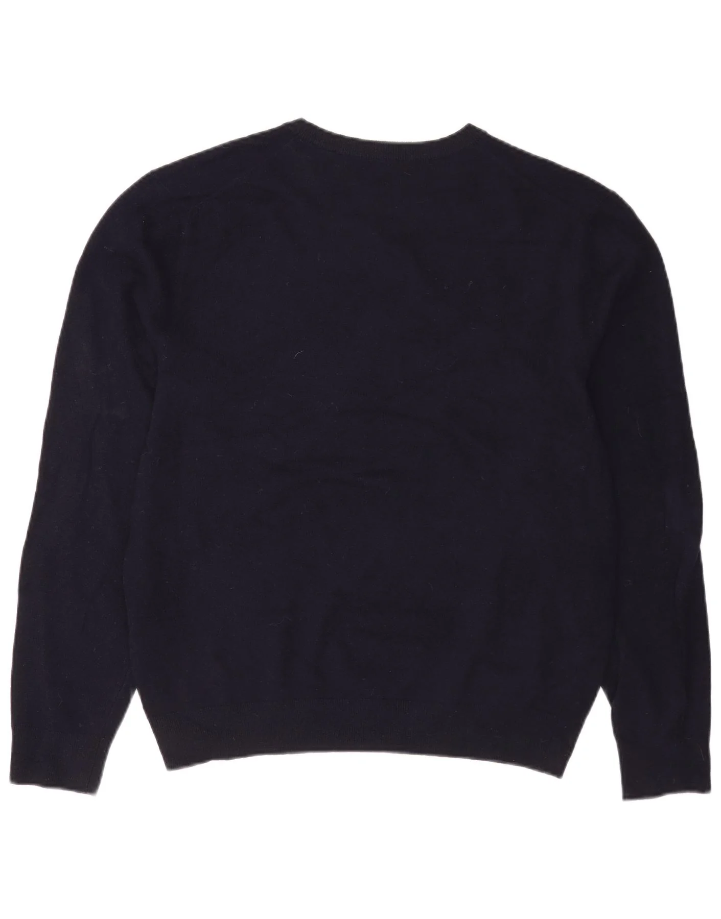 Gant Mens Boat Neck Jumper Sweater XL Navy Blue Wool - Image 2