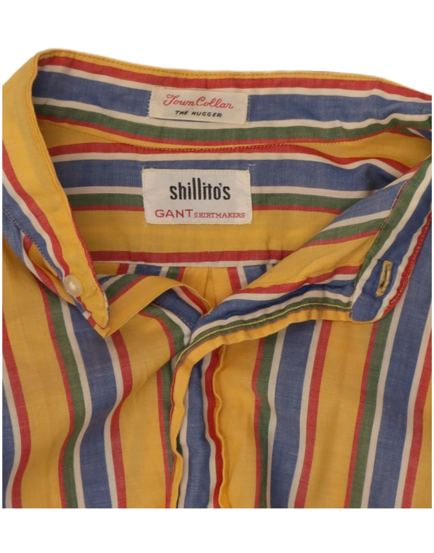 Gant Mens Shirt Large Multicoloured Striped - Image 4