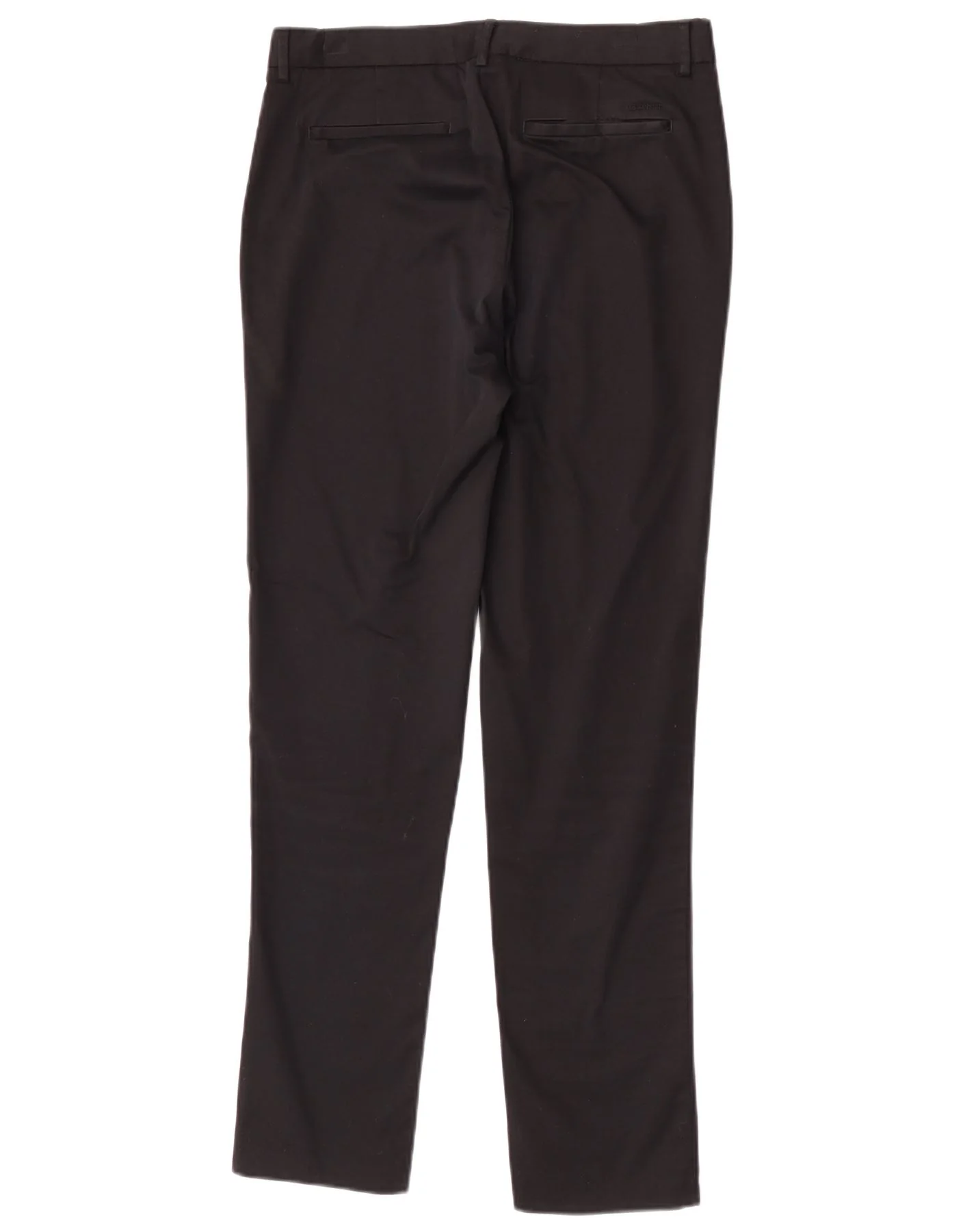 Gant Womens Slim Chino Trousers UK 10 Small W28 L30 Black Cotton - Image 2