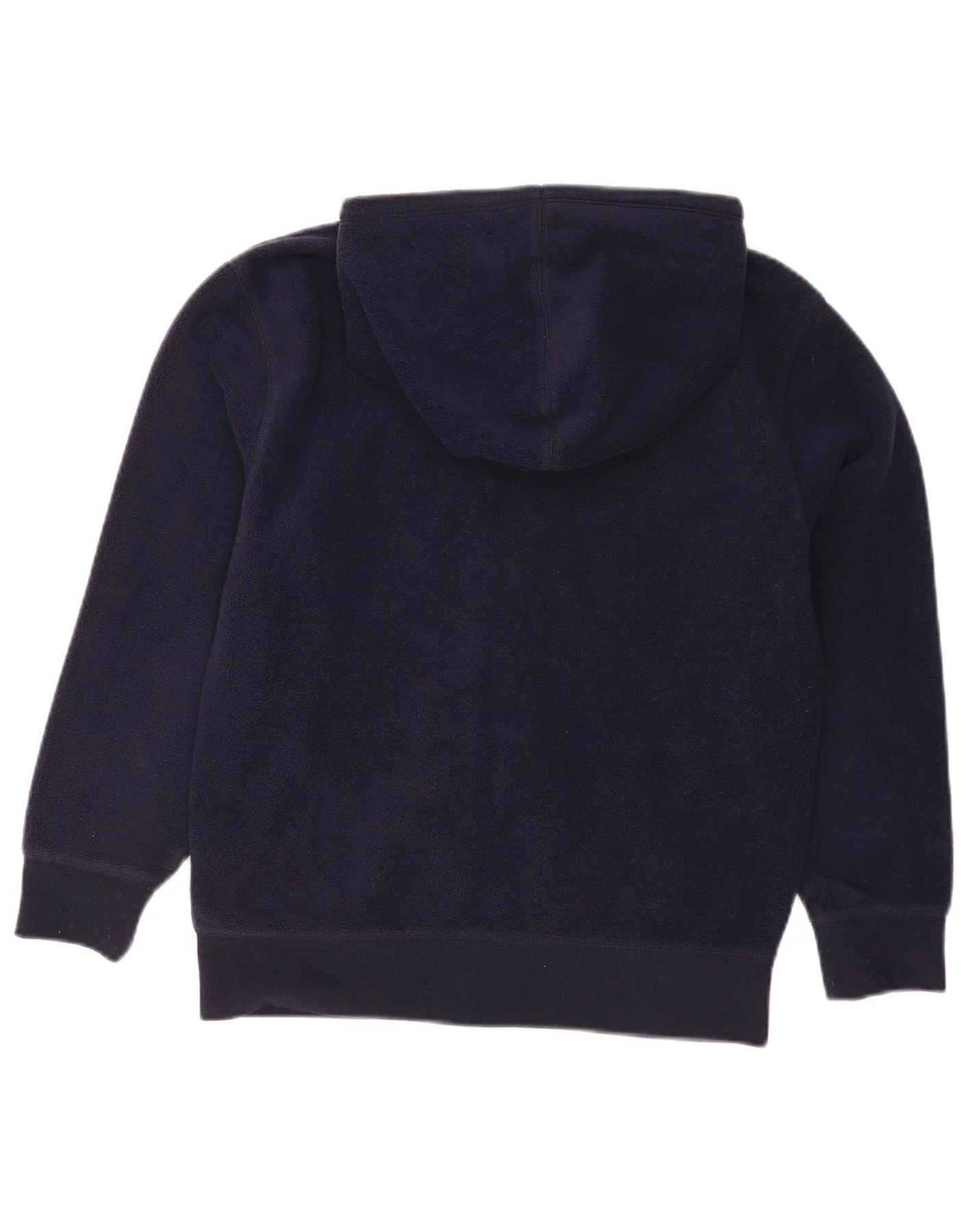 Gap Boys Graphic Hooded Fleece Jacket 12-13 Years 2XL Navy Blue Cotton - Image 2