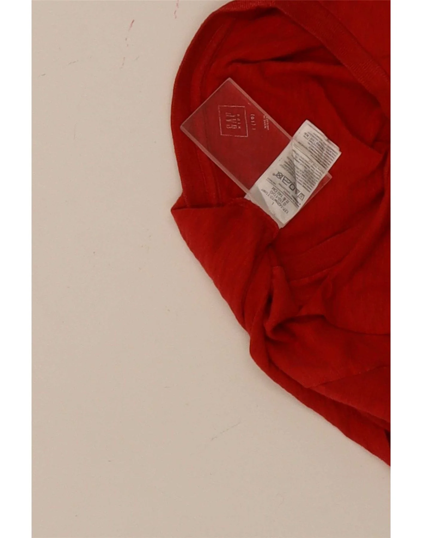 Gap Boys Graphic Top Long Sleeve 9-10 Years Small Red Cotton - Image 4