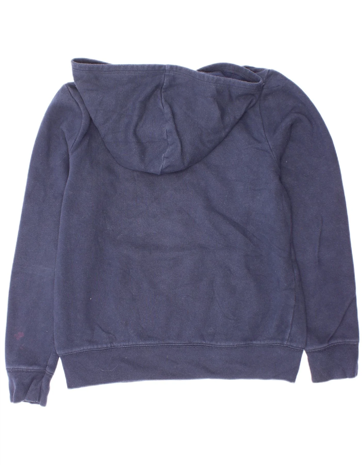 Gap Girls Graphic Hoodie Jumper 11-12 Years XL Navy Blue Cotton - Image 2