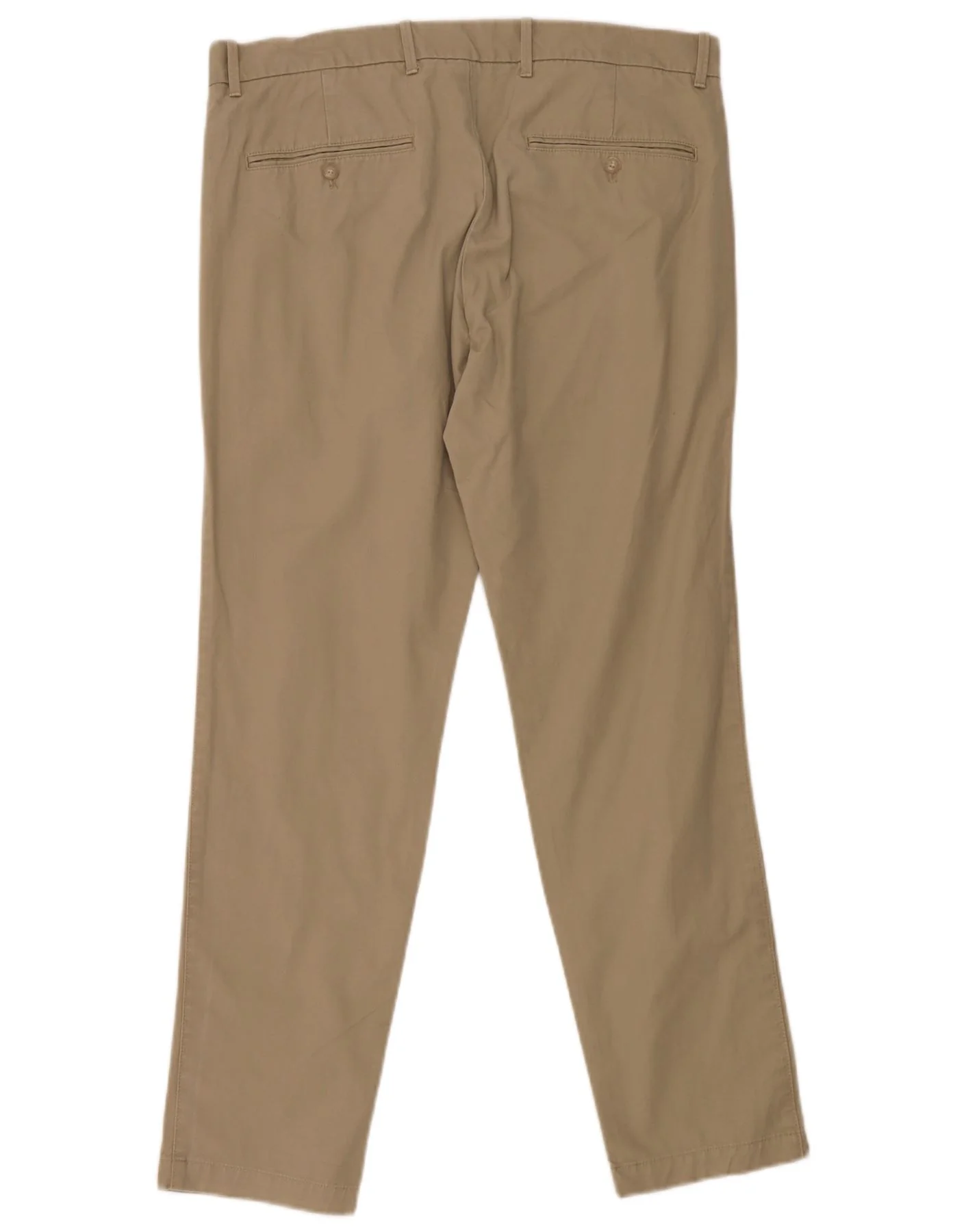 Gap Mens Skinny Chino Trousers W34 L30 Beige - Image 2