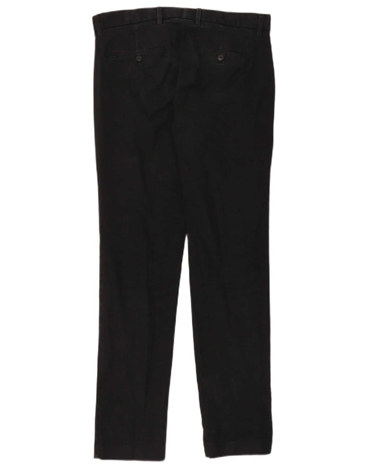Gap Mens Slim Fit Chino Trousers W30 L32 Black Cotton - Image 2