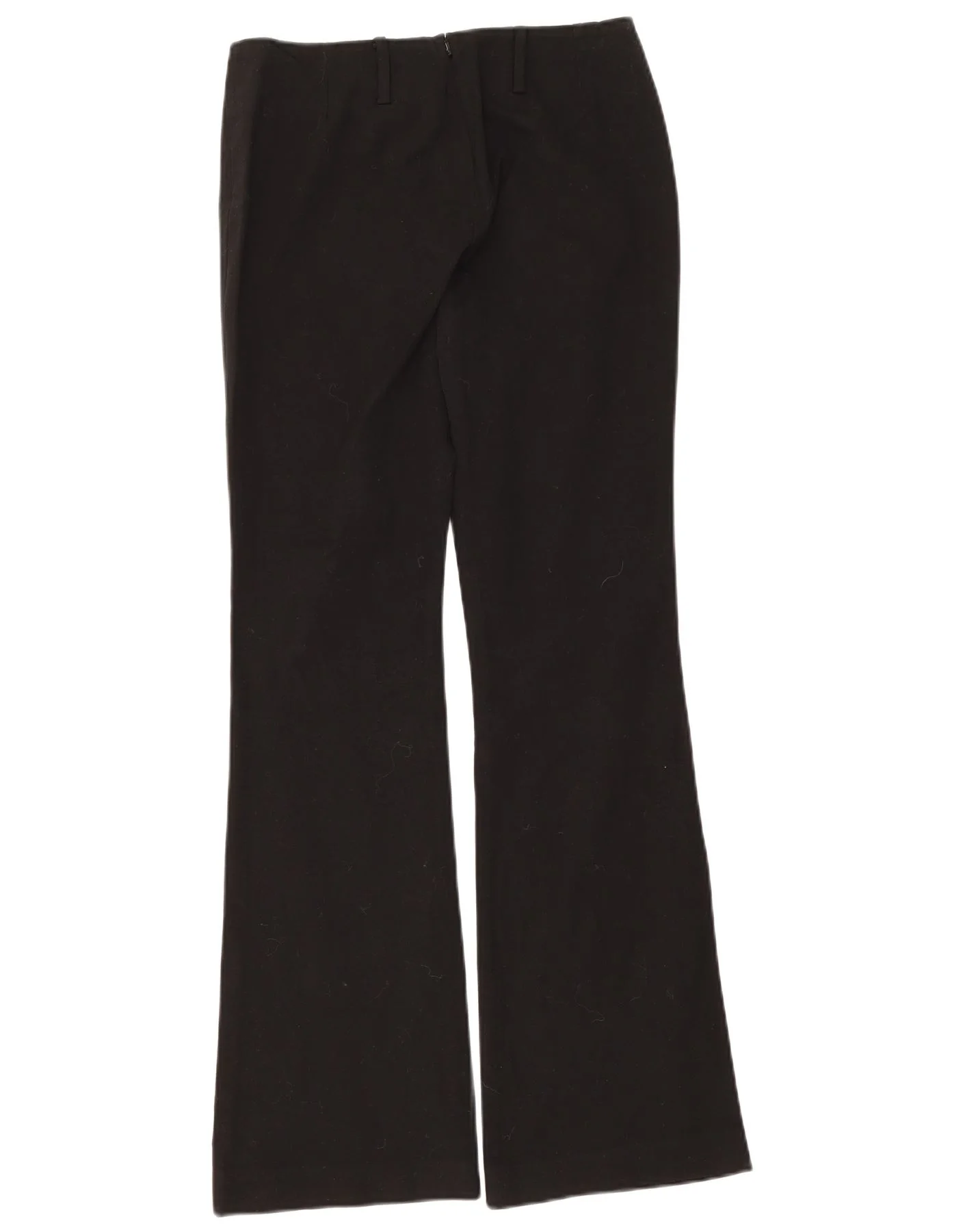 Gap Womens Flare Casual Trousers US 6 Medium W26 L31 Black Cotton - Image 2