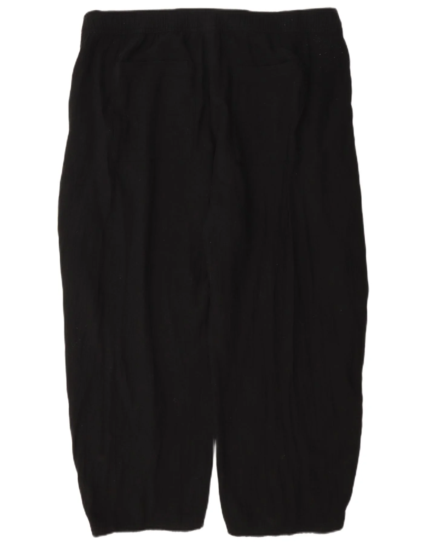 Gap Womens Loose Fit Cropped Trousers XL W38 L26 Black Cotton - Image 2