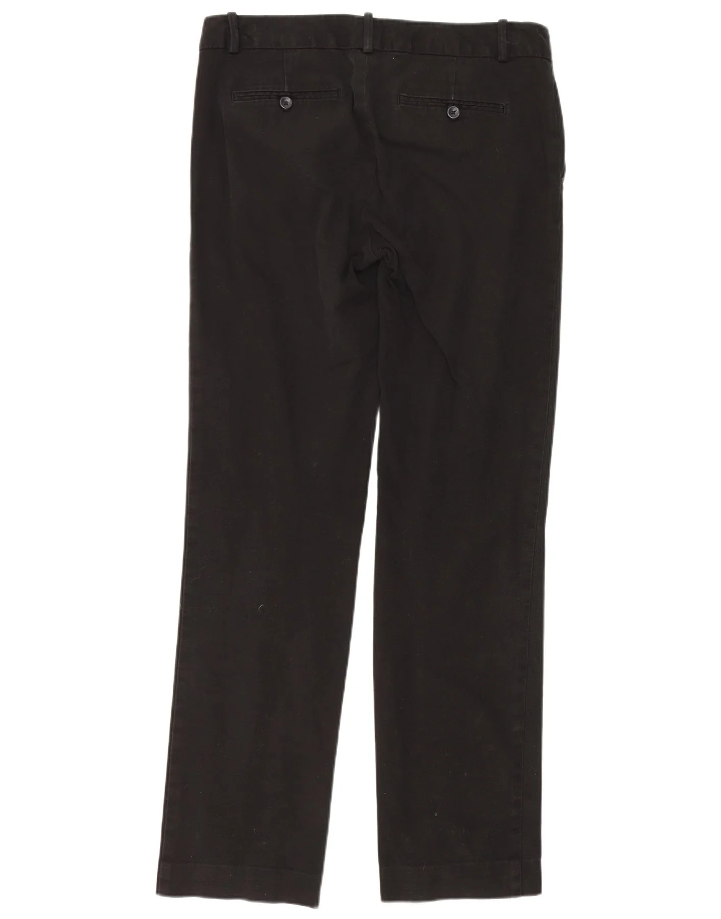 Gap Womens Straight Chino Trousers W30 L30 Black