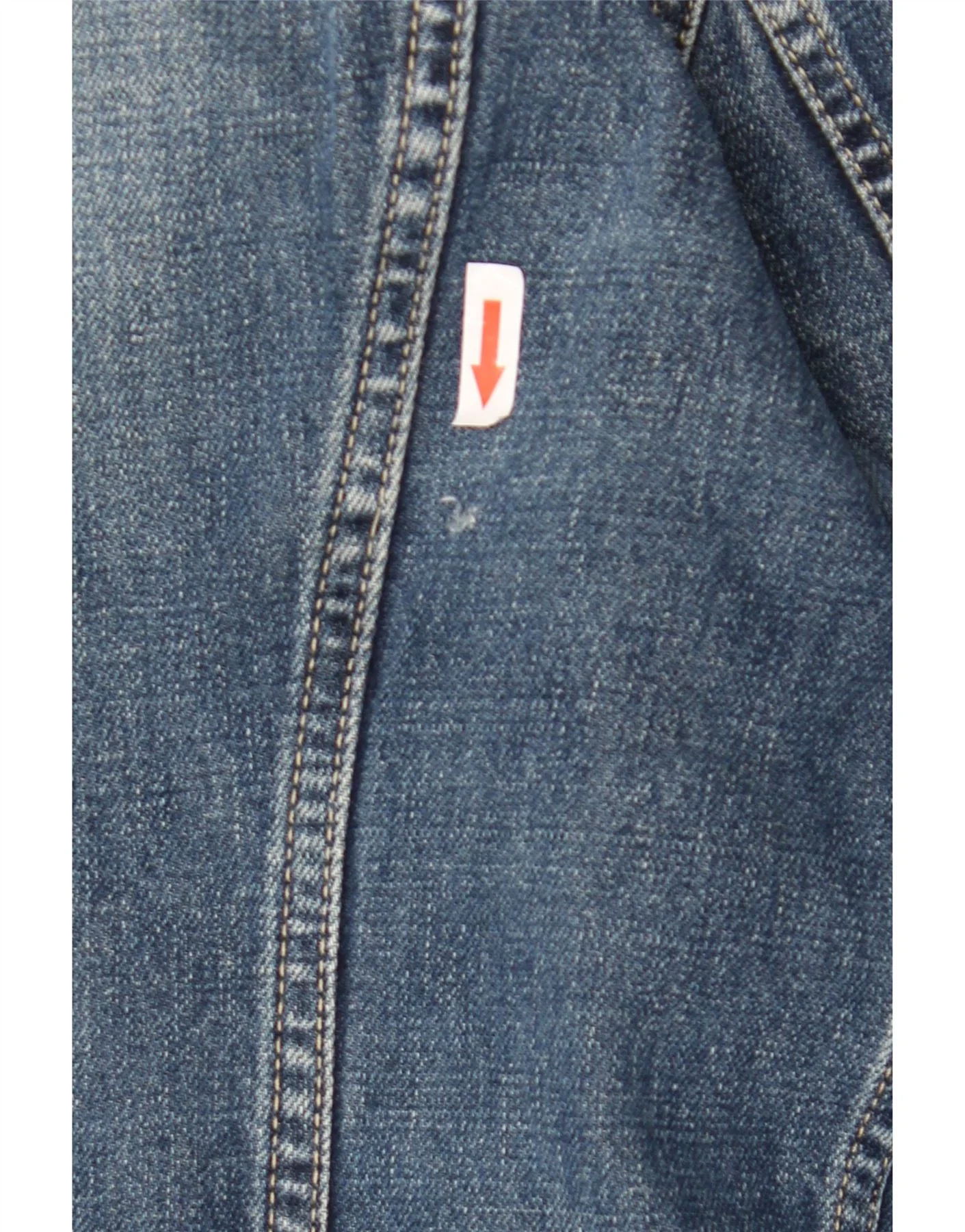 Gas Womens Denim Jacket UK 18 XL Blue - Image 3