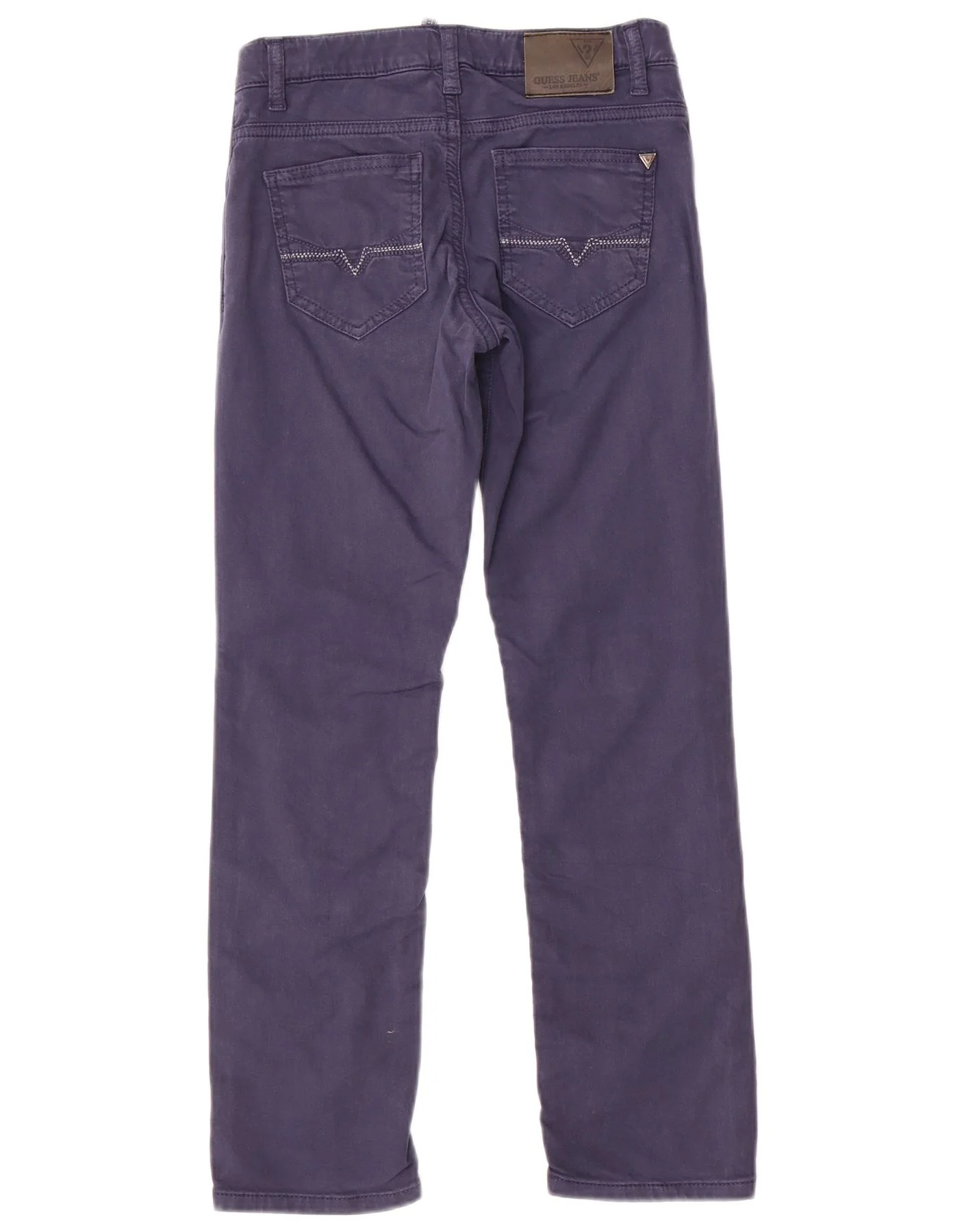 Guess Girls Slim Jeans 9-10 Years W26 L25 Navy Blue Cotton - Image 2