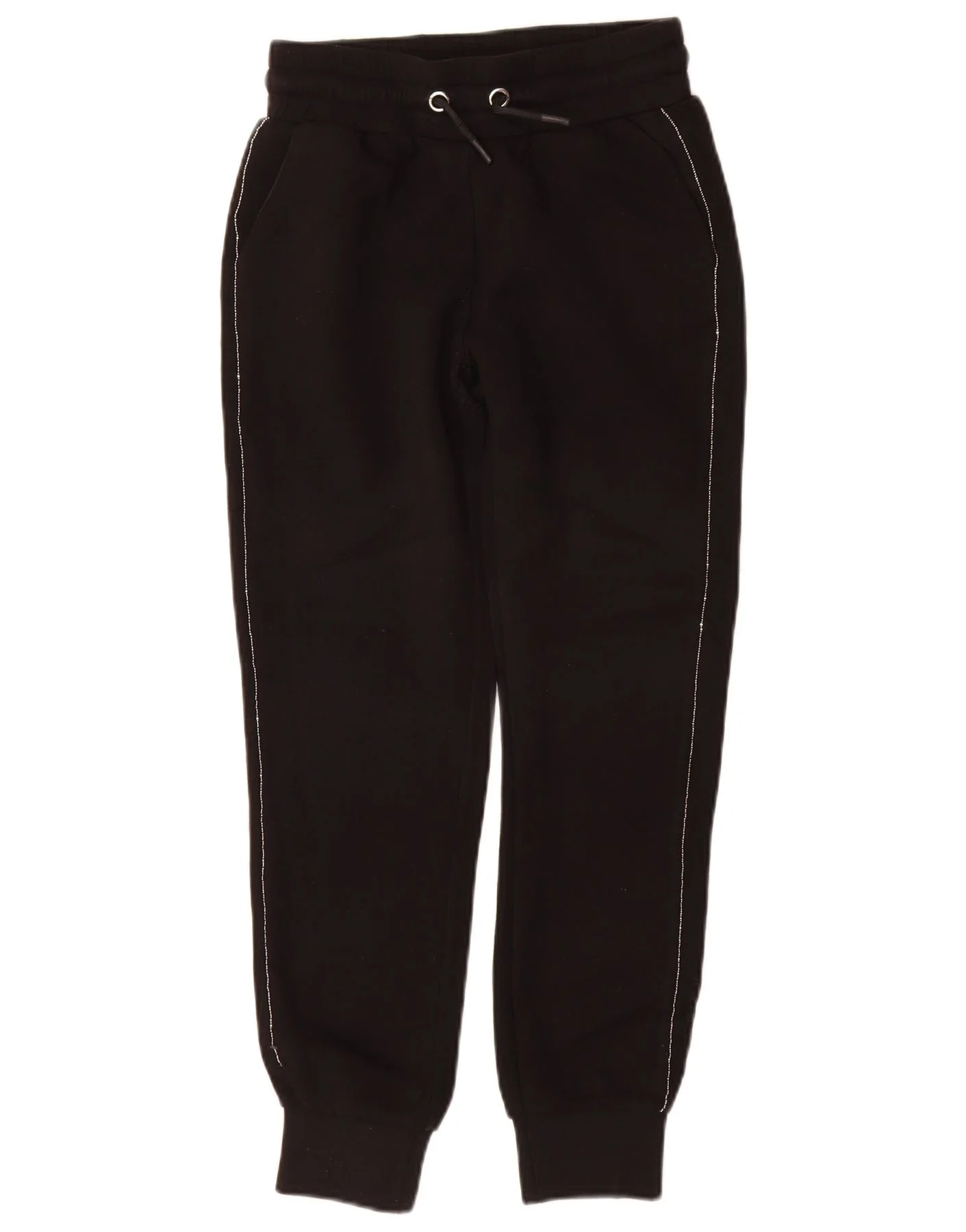 Guess Girls Tracksuit Trousers Joggers 13-14 Years Black Viscose