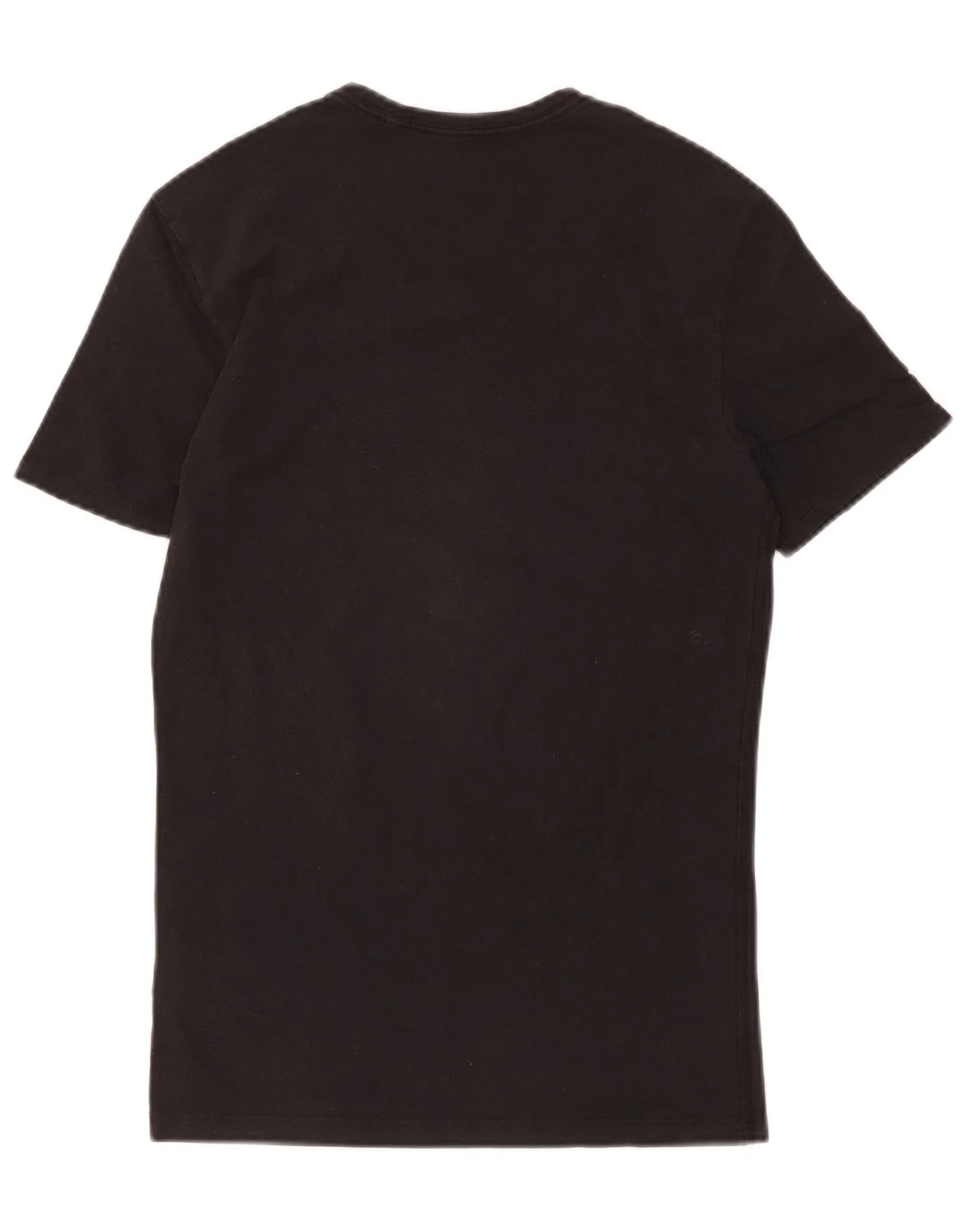 Guess Mens Extra Slim Graphic T-Shirt Top XS Black Cotton - Image 2