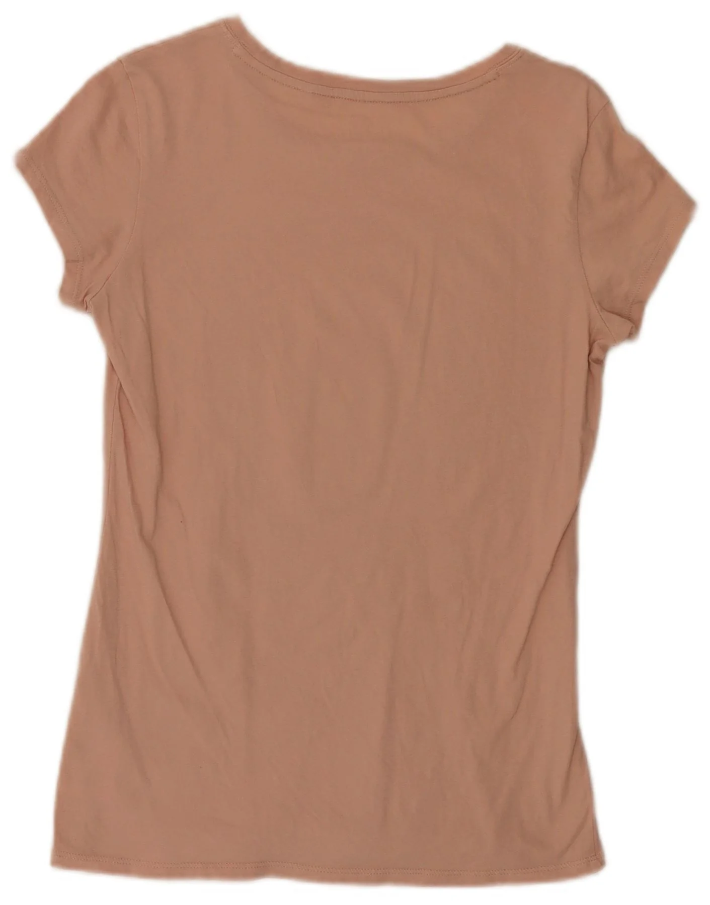 Guess Womens Graphic T-Shirt Top UK 12 Medium Pink Cotton - Image 2