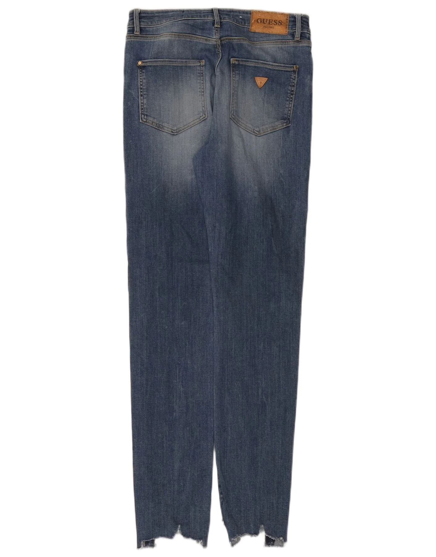 Guess Womens Skinny Jeans W29 L32 Blue Viscose - Image 2