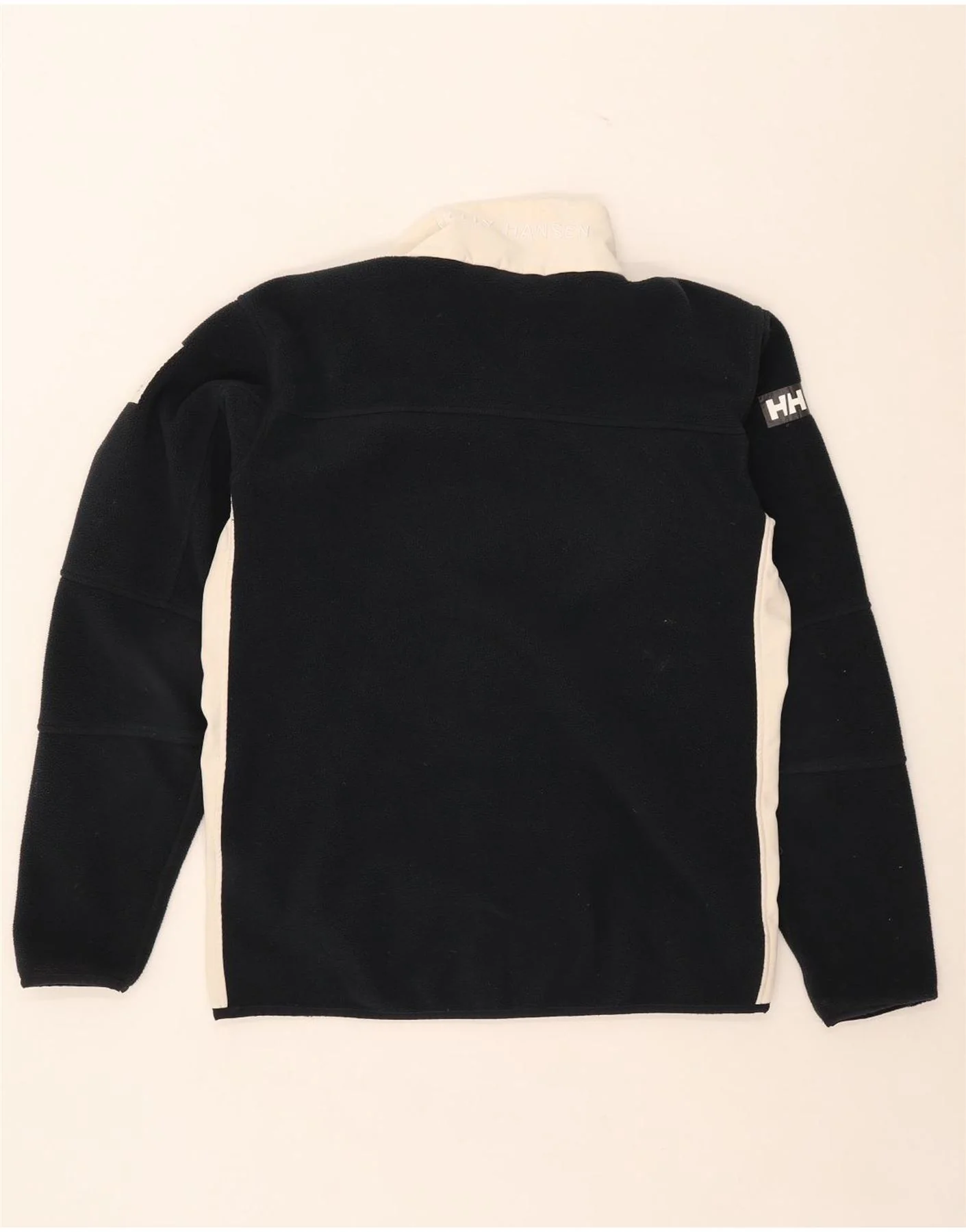 Helly Hansen Mens Fleece Jacket UK 42 XL Navy Blue Colourblock Polyester - Image 2