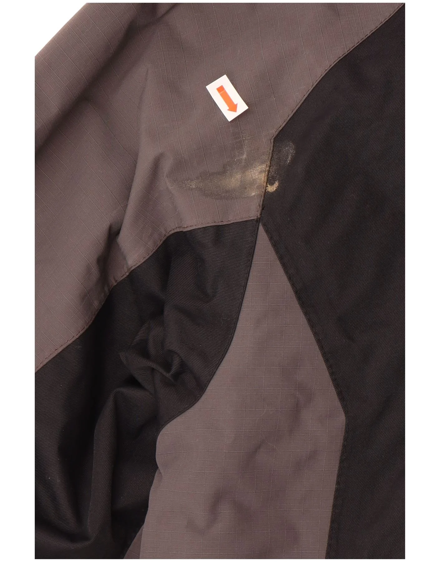 Helly Hansen Mens Hooded Ski Jacket UK 36 Small Grey Colourblock Polyamide - Image 3