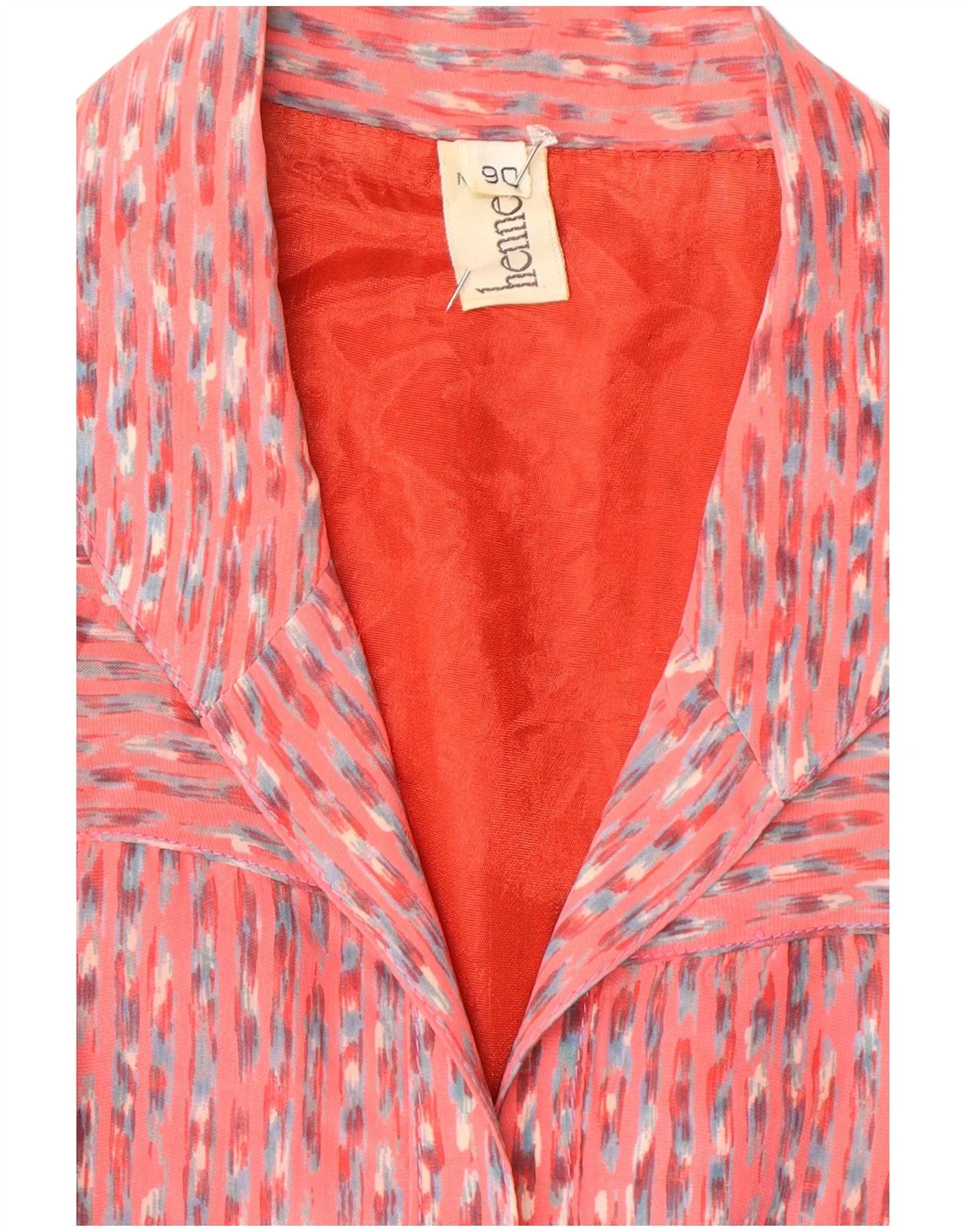 Hennes Womens Sleeveless Basic Dress UK 14 Medium Pink Striped - Image 3