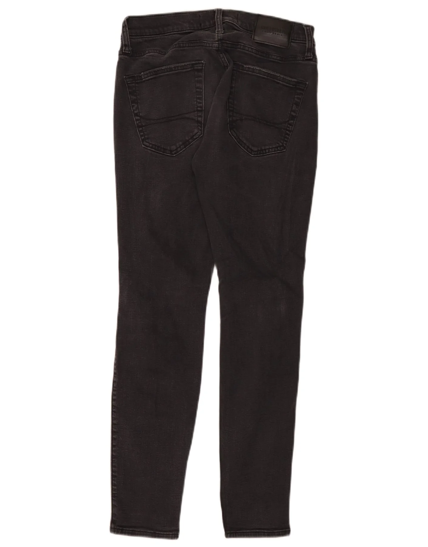 Hollister Mens Distressed Slim Jeans W30 L30 Grey Cotton - Image 2
