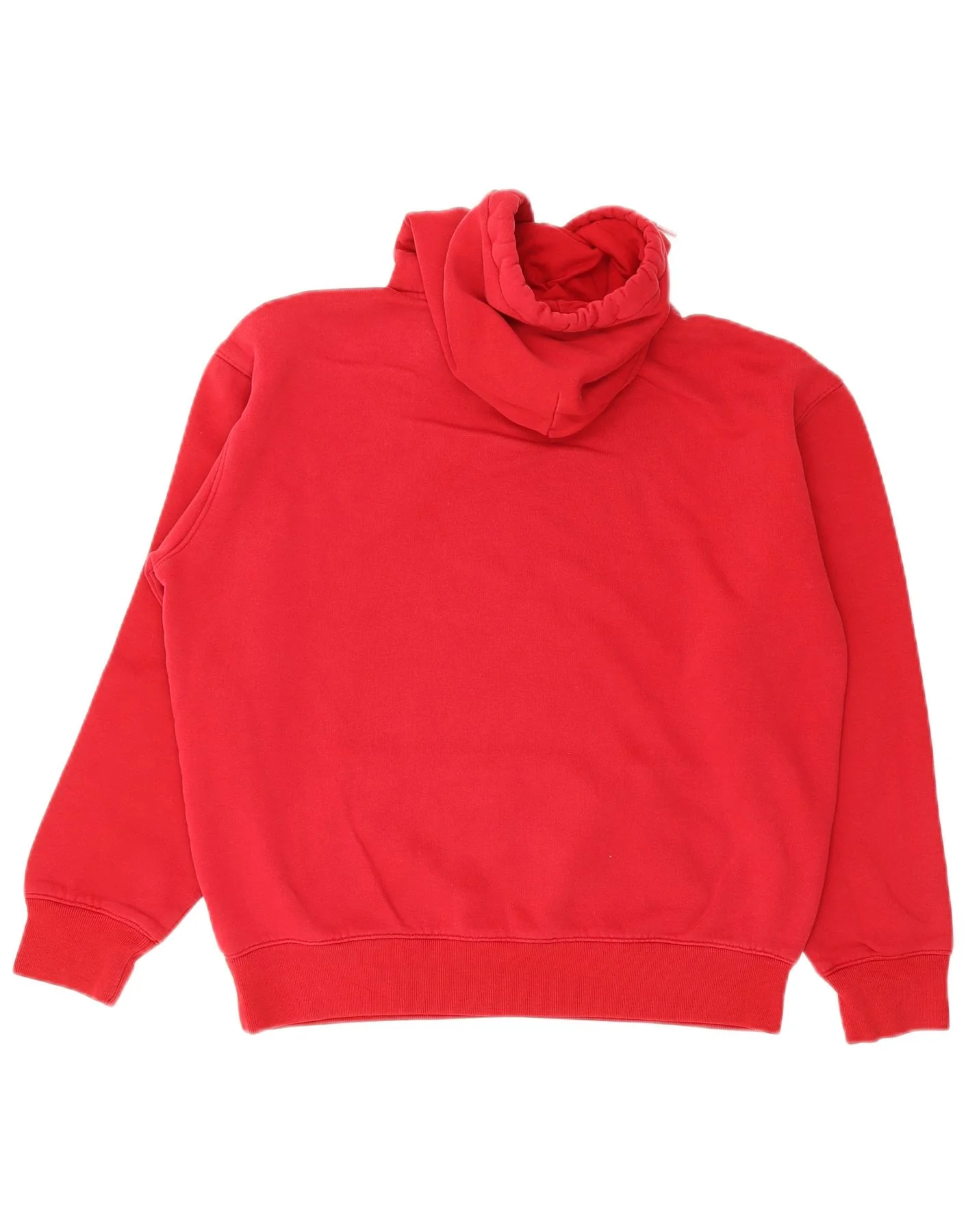 Hollister Mens Hoodie Jumper Medium Red Cotton - Image 2