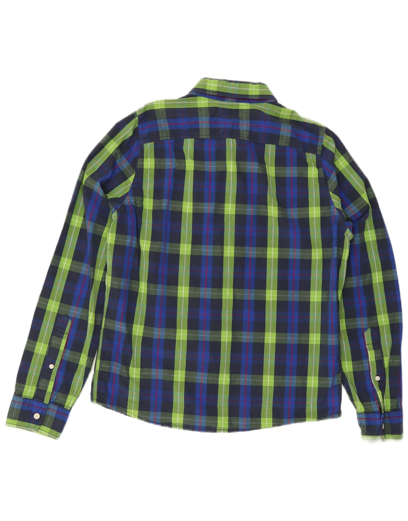 Hollister Mens Shirt XL Blue Check - Image 2
