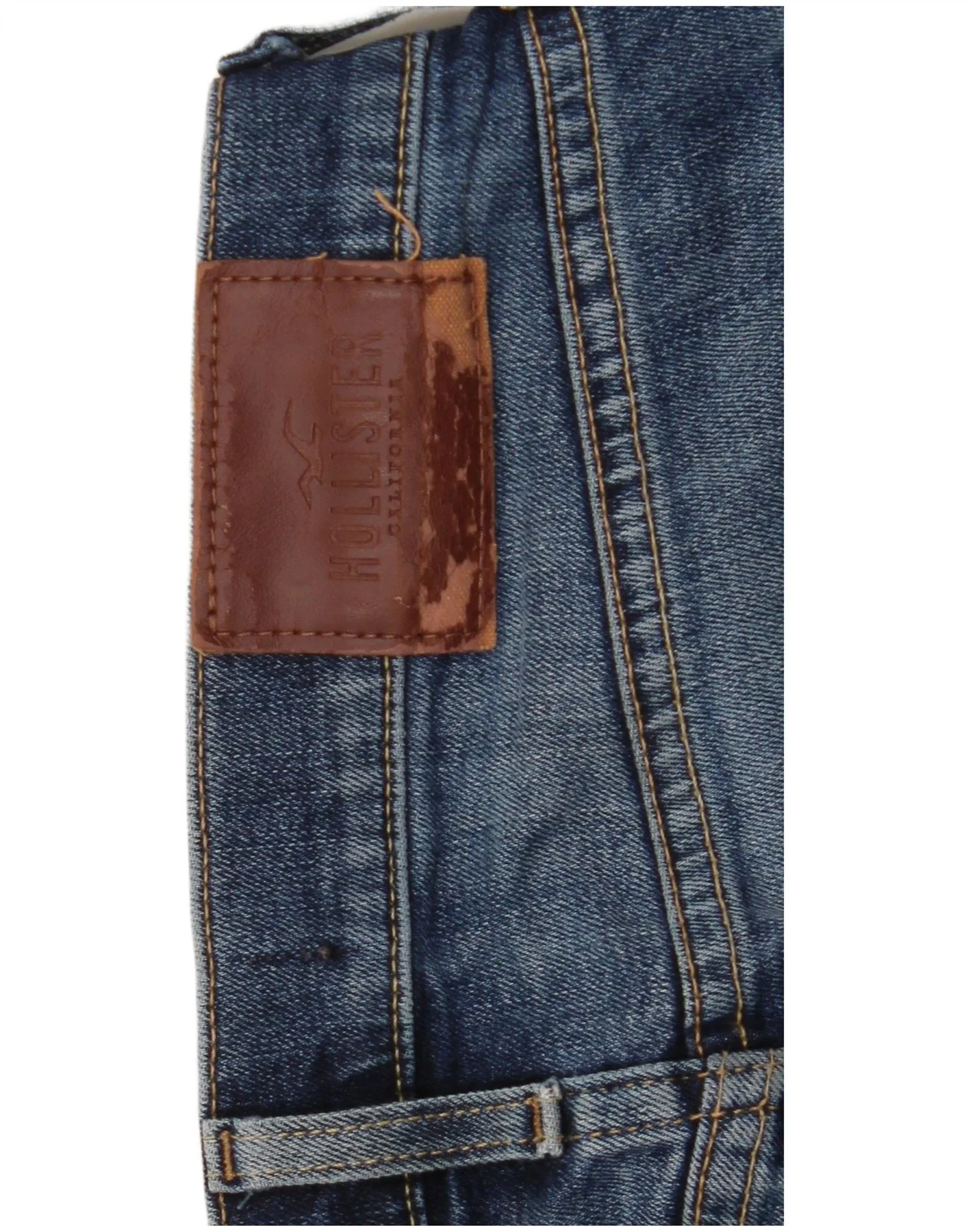 Hollister Mens Slim Jeans W30 L30 Blue Cotton - Image 3