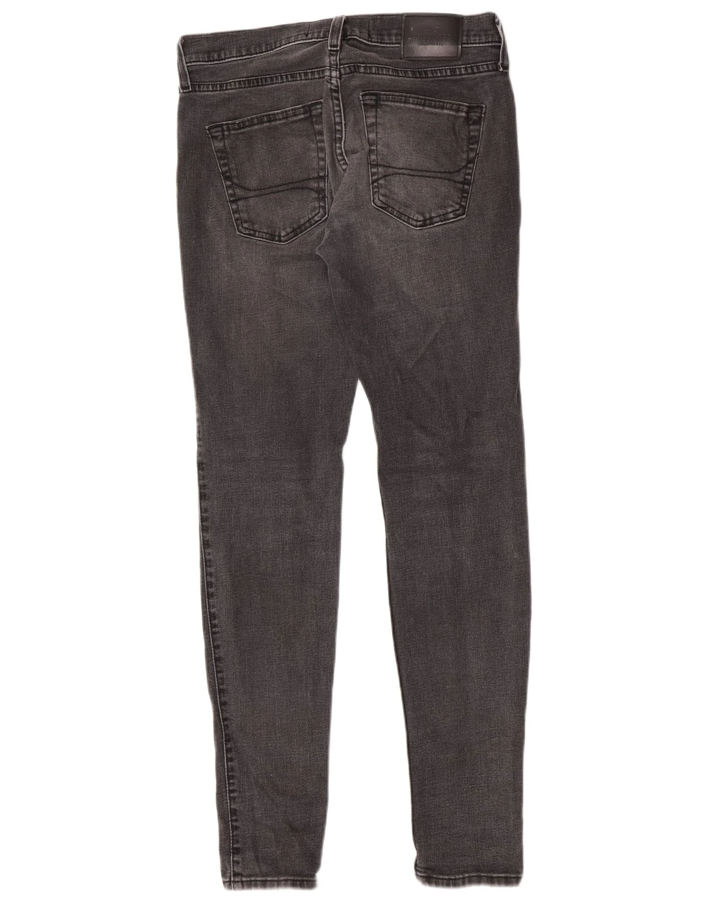 Hollister Mens Super Skinny Jeans W30 L32 Grey Cotton - Image 2