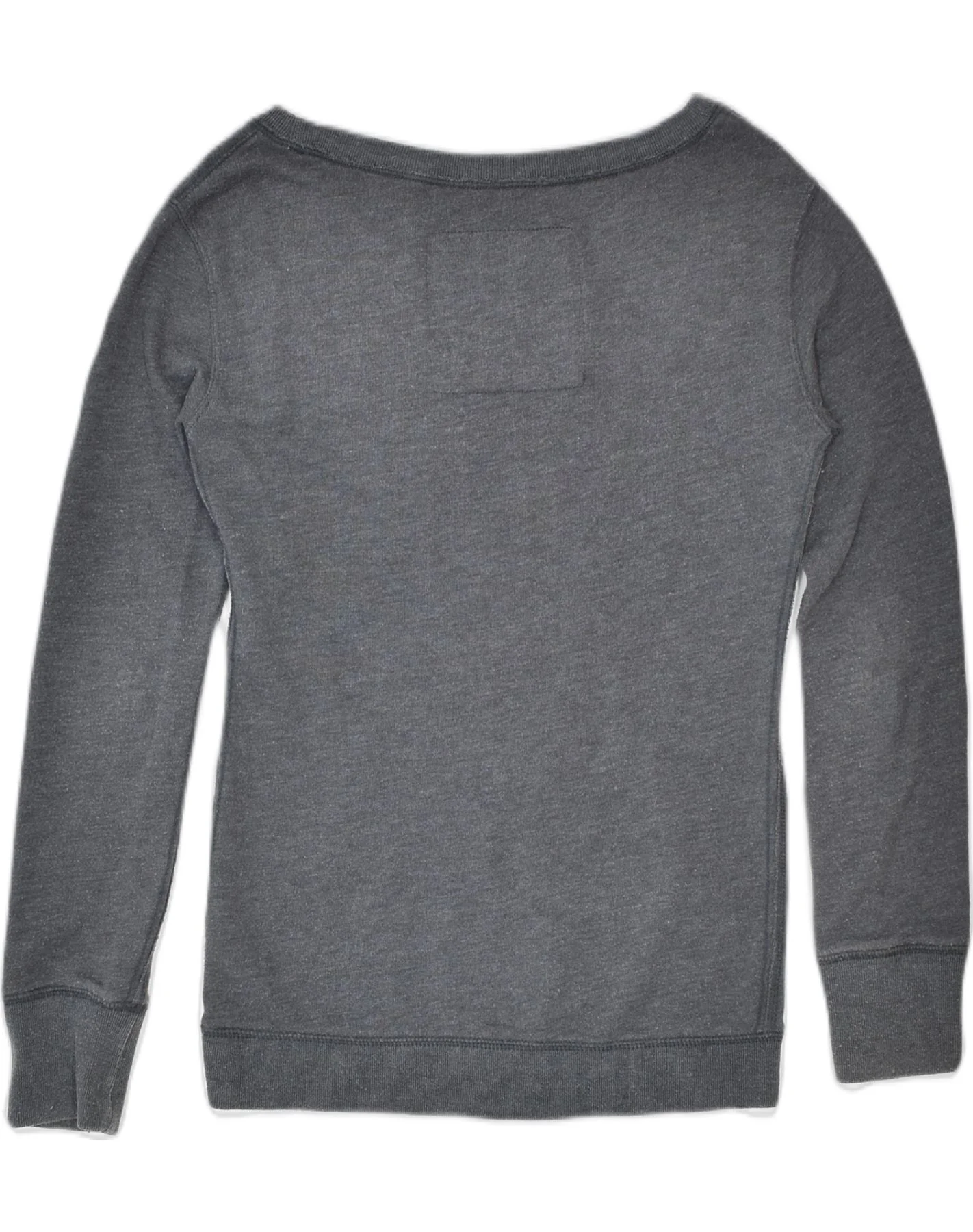 HOLLISTER Womens Graphic Sweatshirt Jumper UK 6 XS Grey Cotton - Image 2