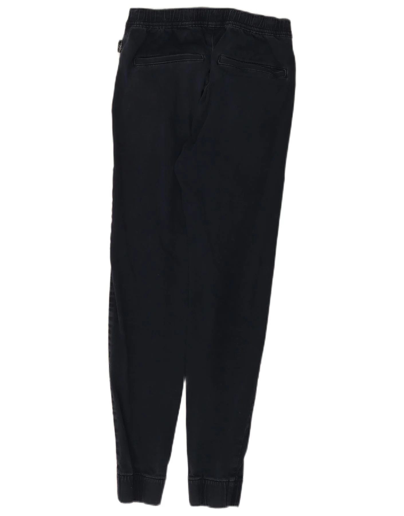 Hollister Womens Joggers Chino Trousers XS W25 L27 Navy Blue Cotton - Image 2