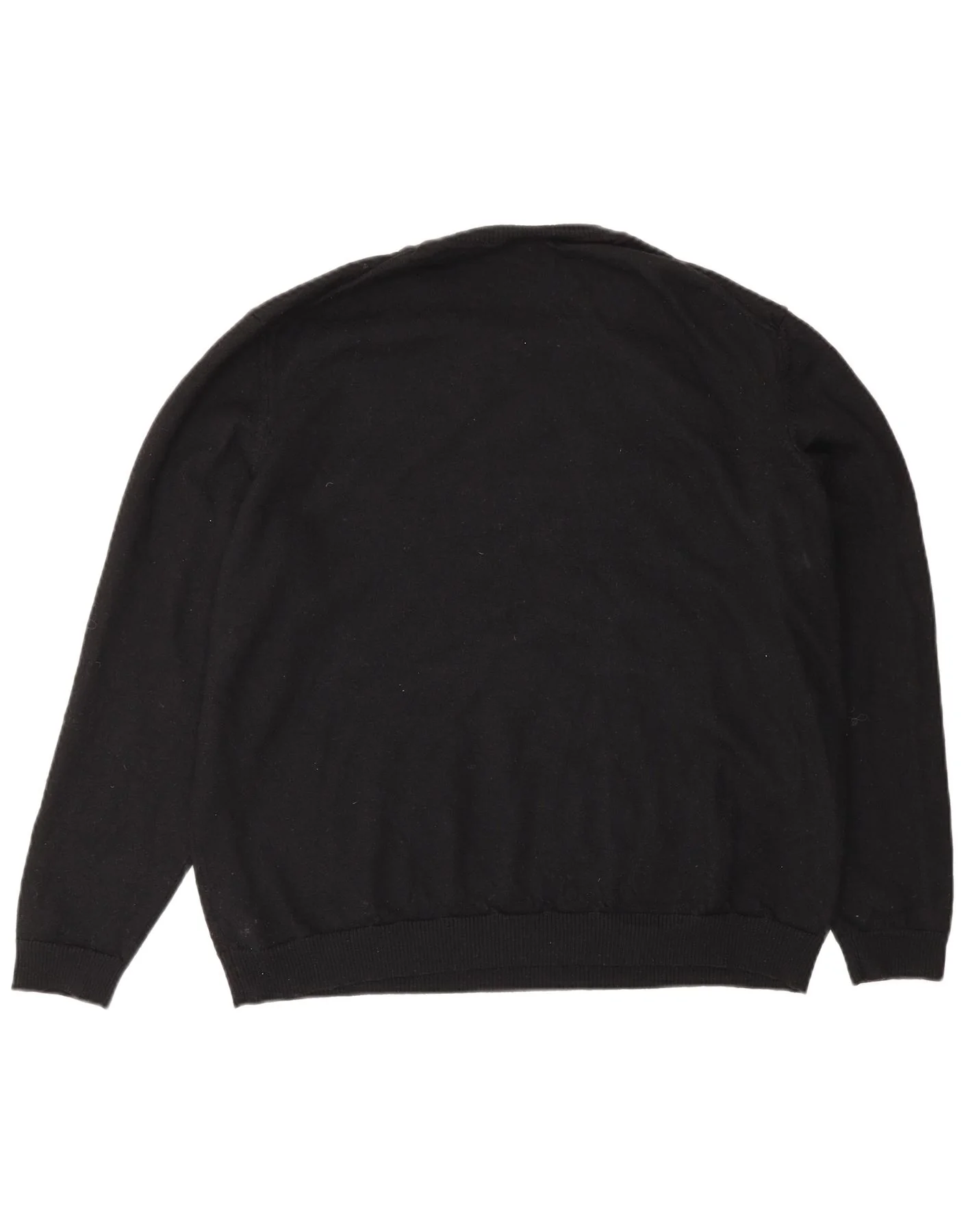 Hugo Boss Mens Crew Neck Jumper Sweater Medium Black - Image 2