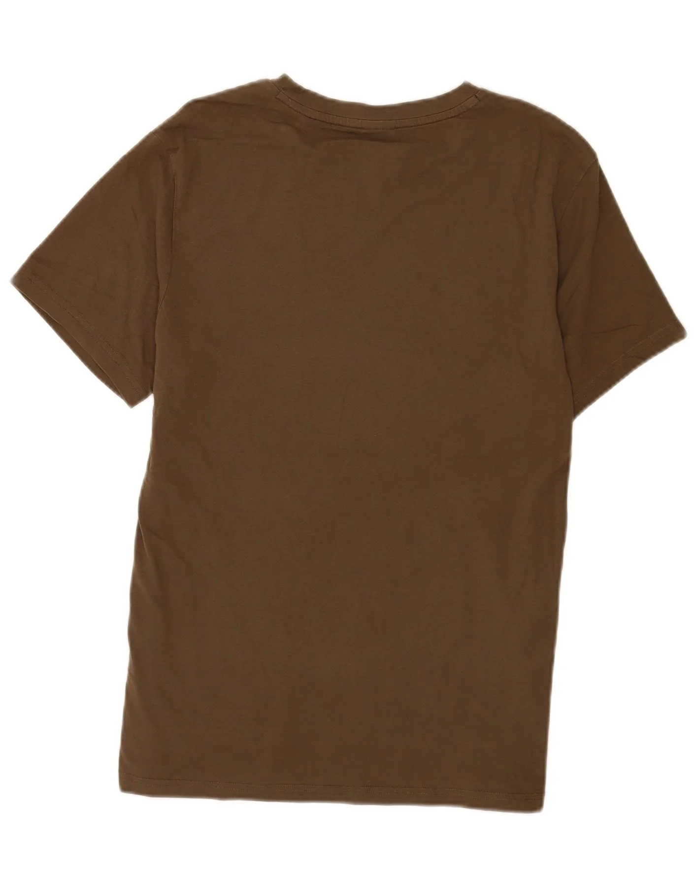 Hugo Boss Mens Graphic T-Shirt Top Medium Khaki - Image 2