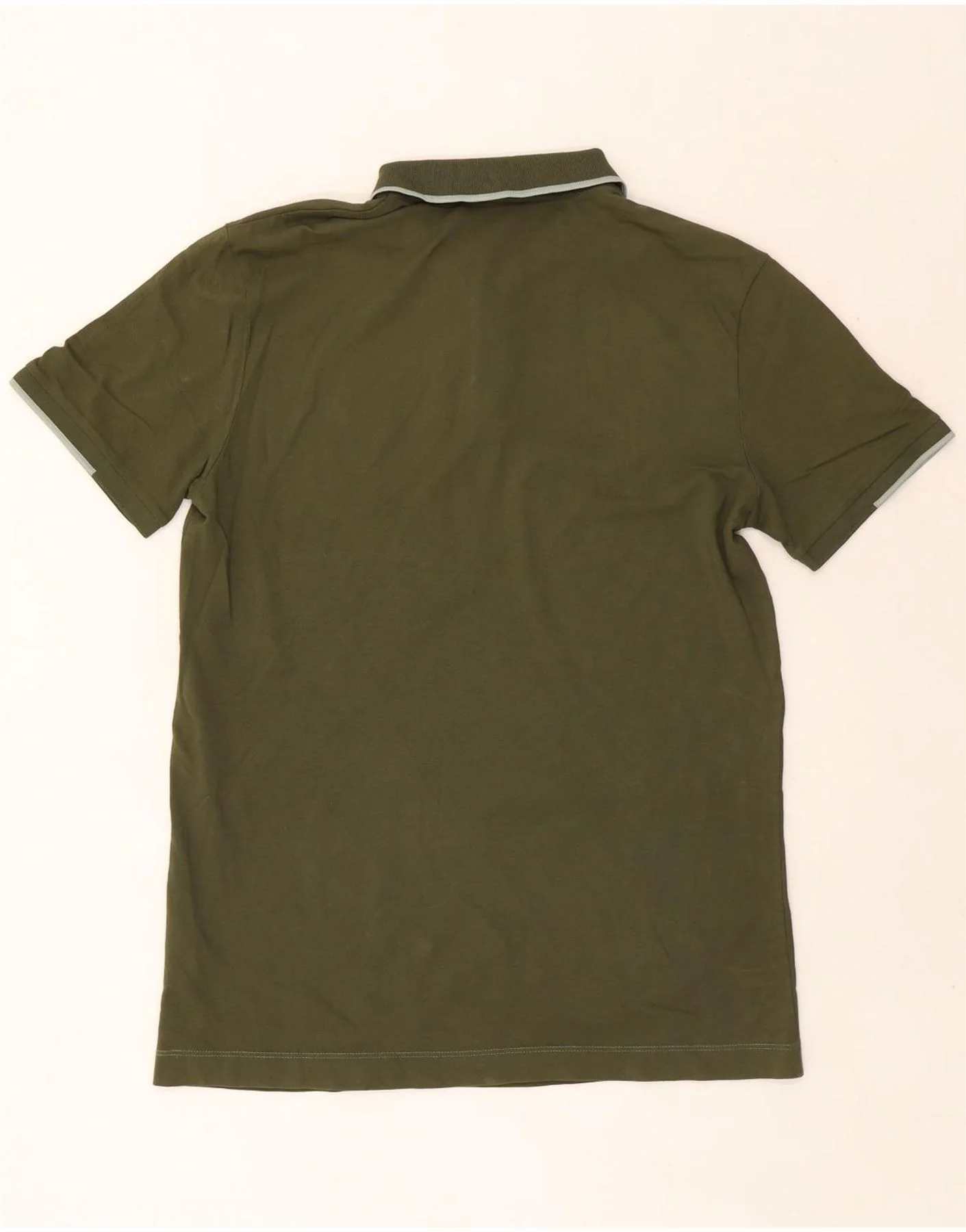 Hugo Boss Mens Regular Fit Polo Shirt XL Green Cotton - Image 2