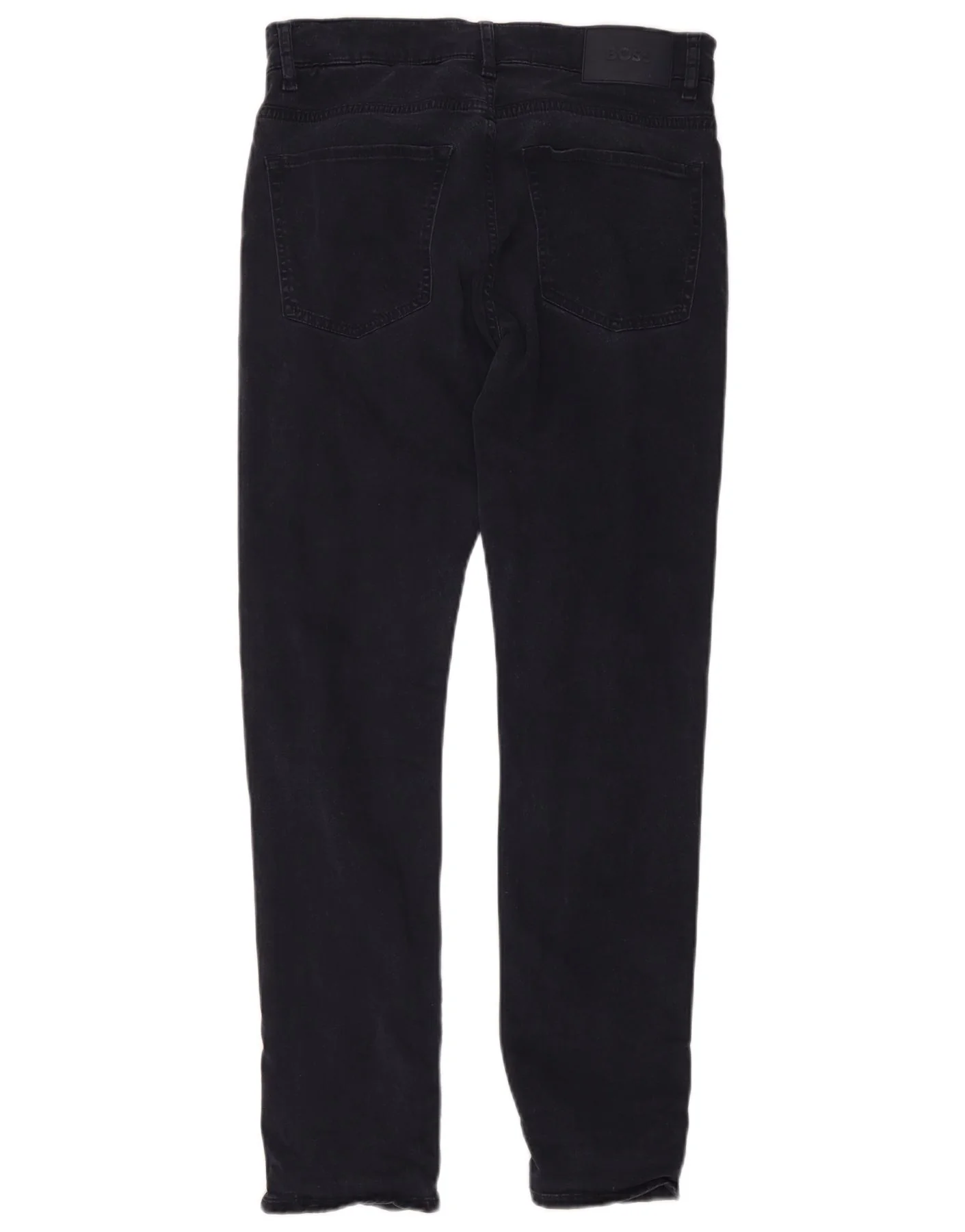 Hugo Boss Mens Slim Jeans W31 L32 Navy Blue Lyocell - Image 2