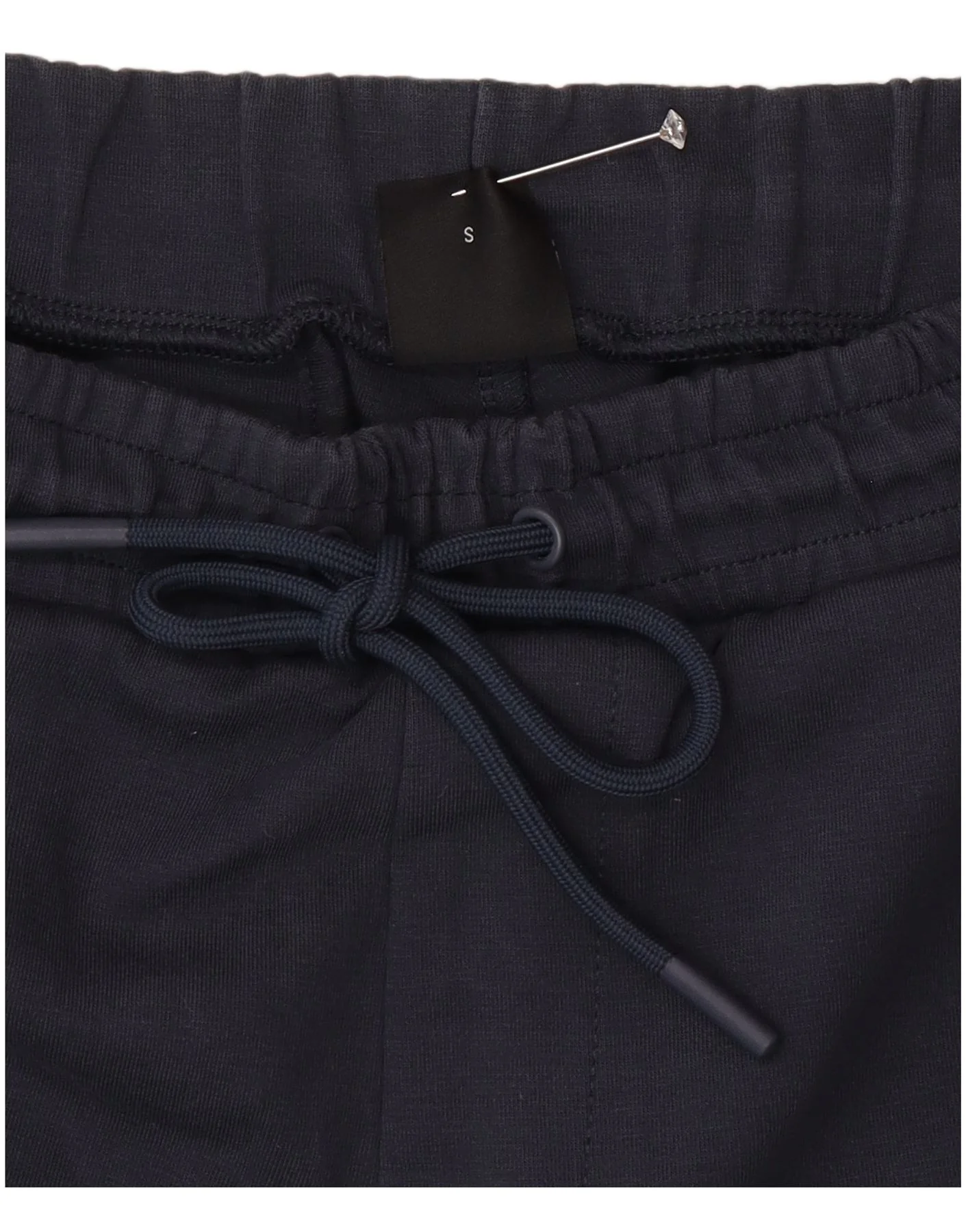 Hugo Boss Mens Sport Shorts Small Navy Blue Colourblock Cotton Sports - Image 5