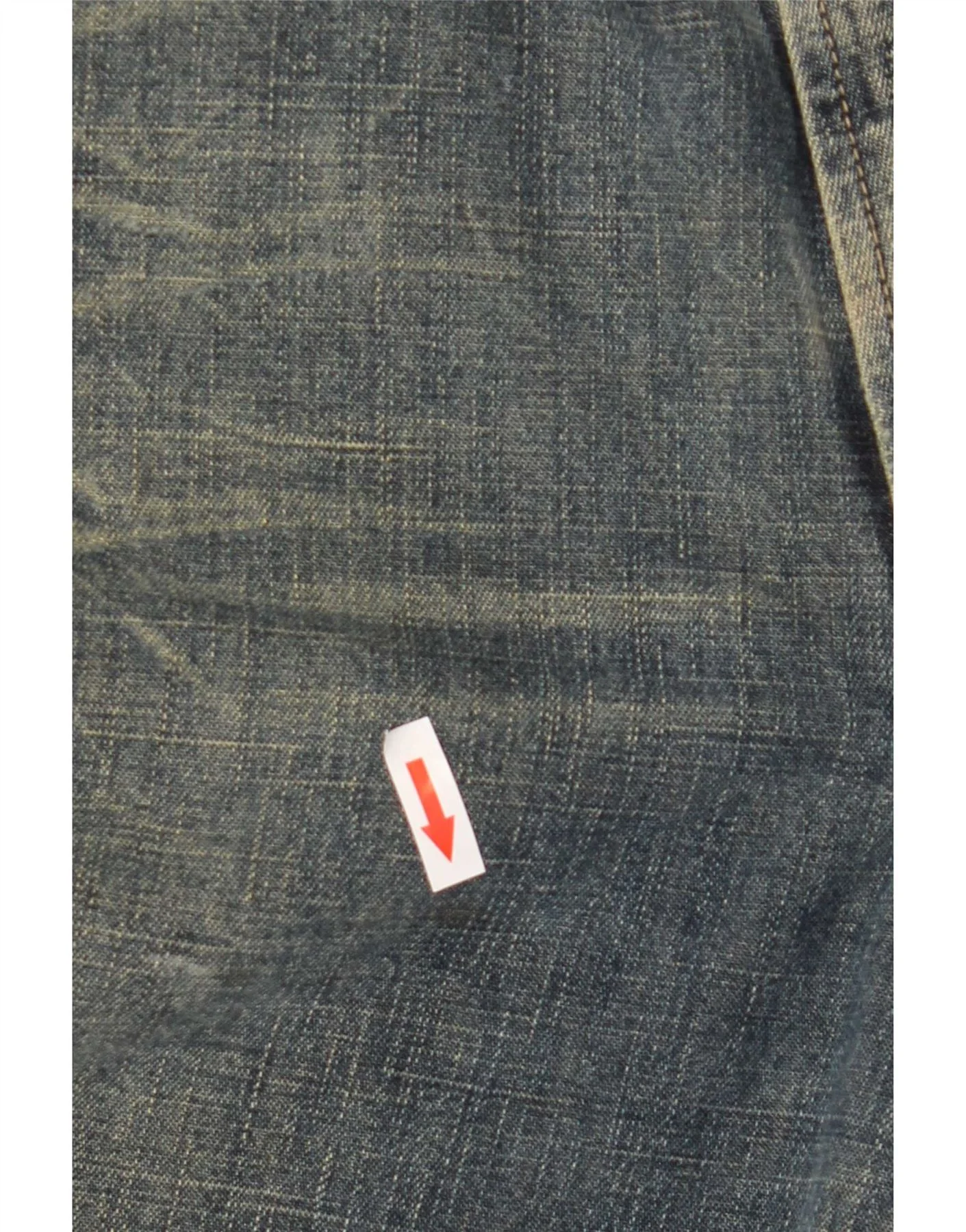 Hugo Boss Mens Straight Jeans W34 L32 Blue Cotton - Image 3