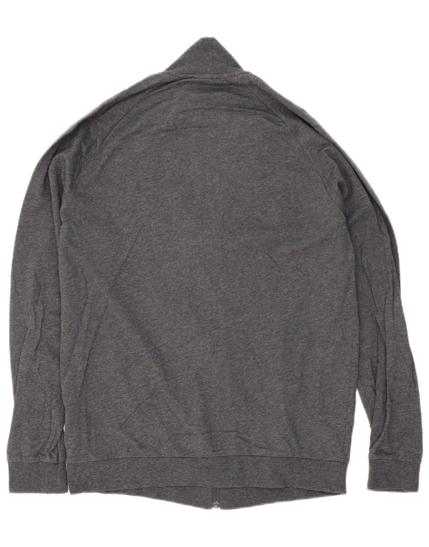 Hugo Boss Mens Tracksuit Top Jacket Medium Grey Cotton - Image 2