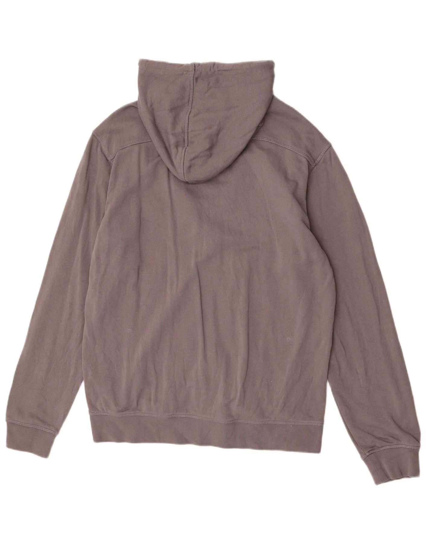 Hugo Boss Mens Zip Hoodie Sweater Large Grey Cotton - Image 2