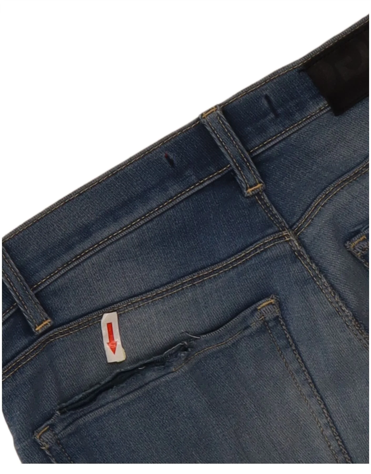 Hugo Boss Womens Skinny Jeans W29 L32 Blue Cotton - Image 3