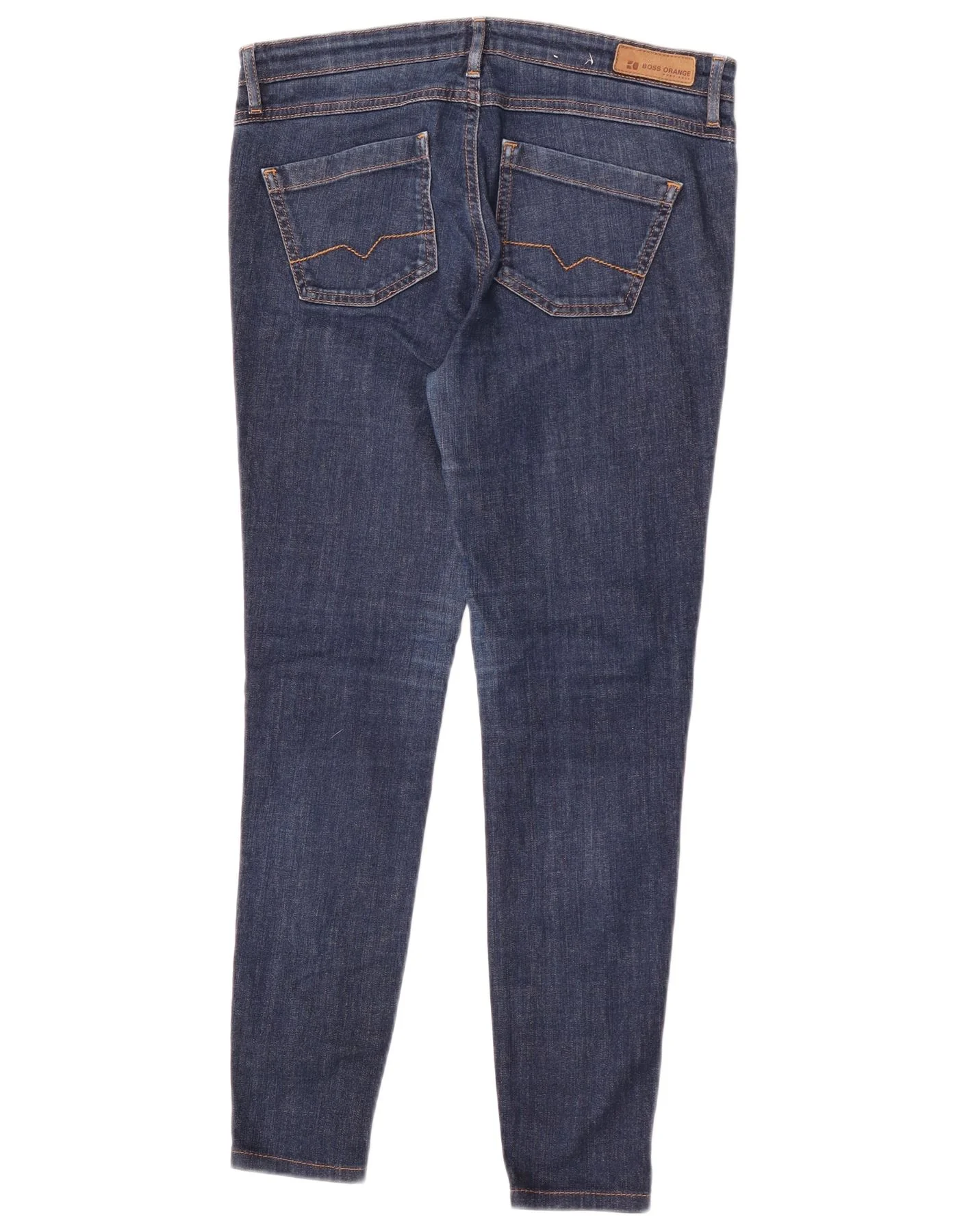 Hugo Boss Womens Slim Jeans W30 L27 Navy Blue Cotton - Image 2