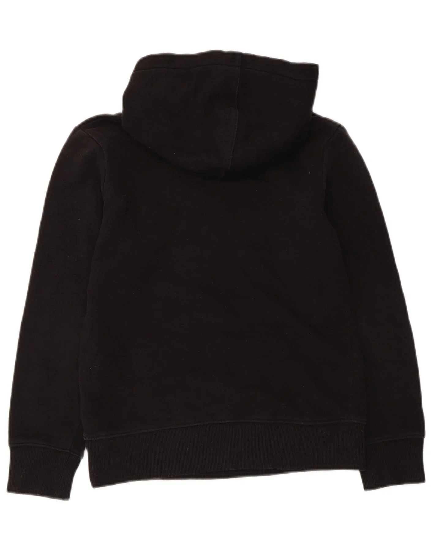 Hurley Boys Graphic Hoodie Jumper 10-11 Years Black Cotton - Image 2
