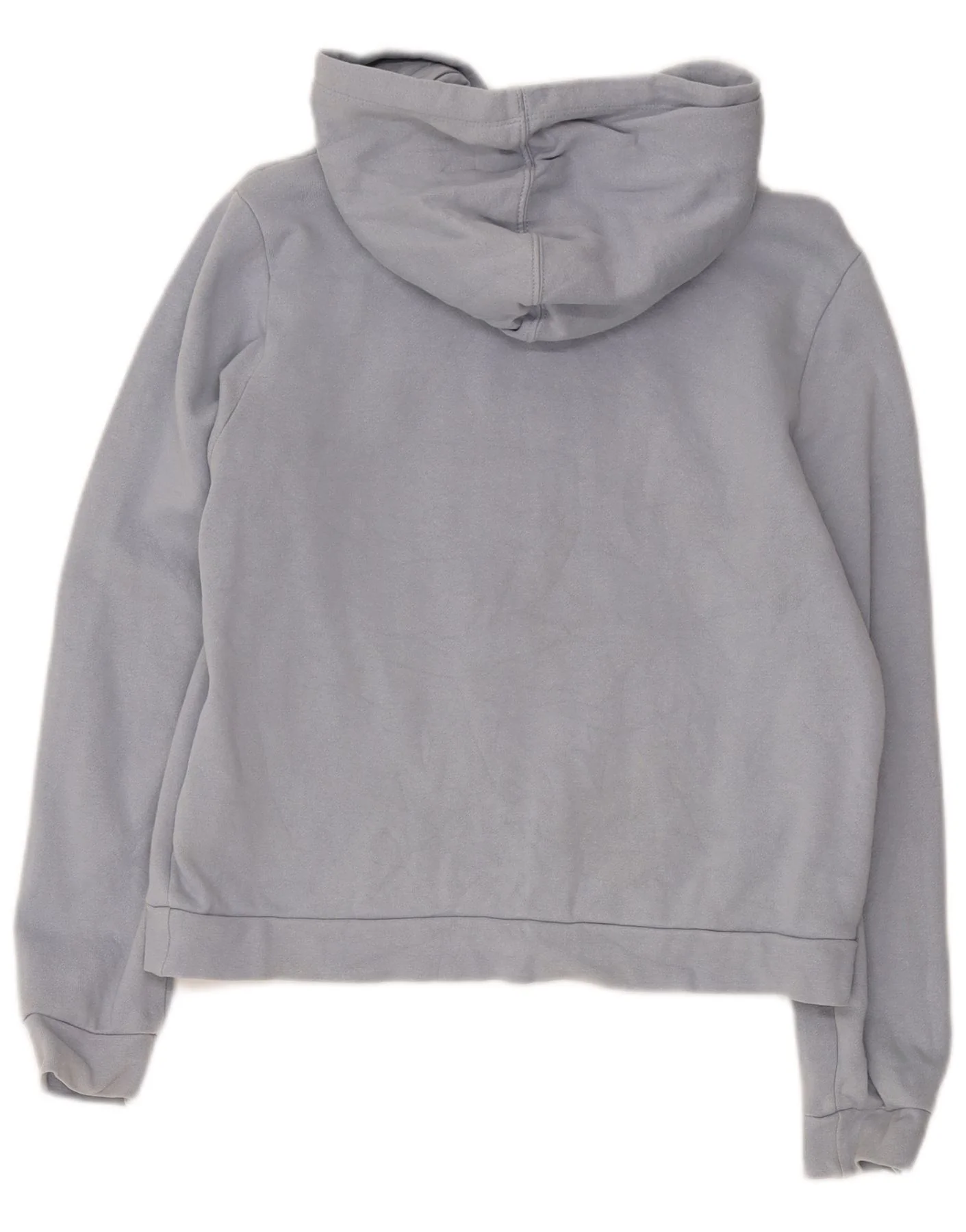 Hurley Womens Graphic Hoodie Jumper UK 10 Small Blue Cotton - Image 2